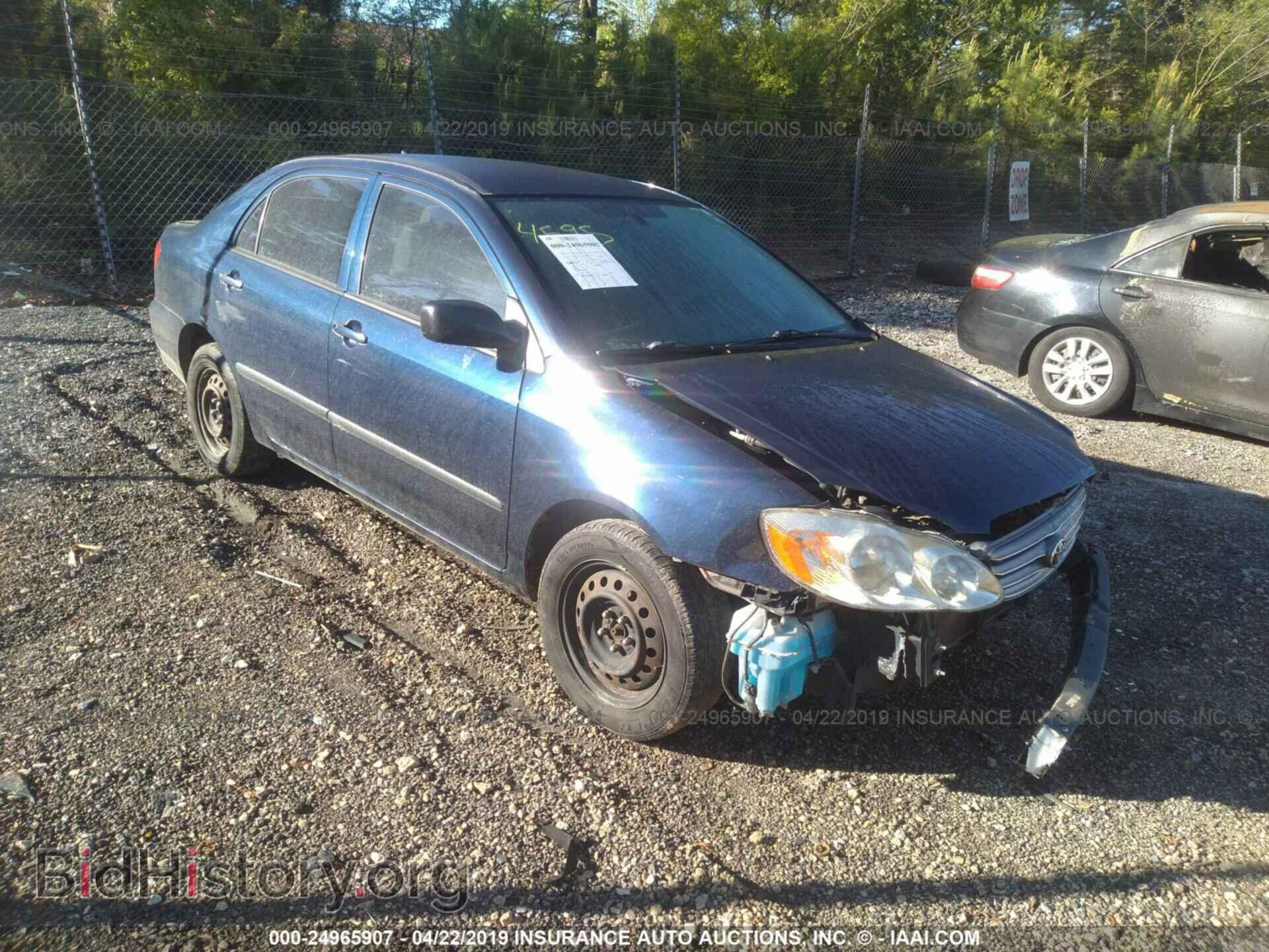 Фотография 1NXBR32E93Z044595 - TOYOTA COROLLA 2003