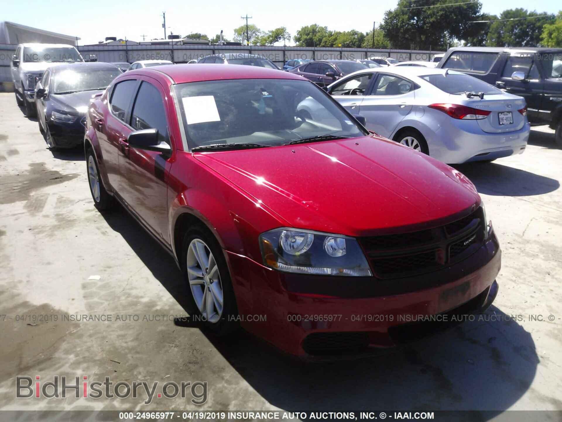 Photo 1C3CDZAB2EN149594 - DODGE AVENGER 2014