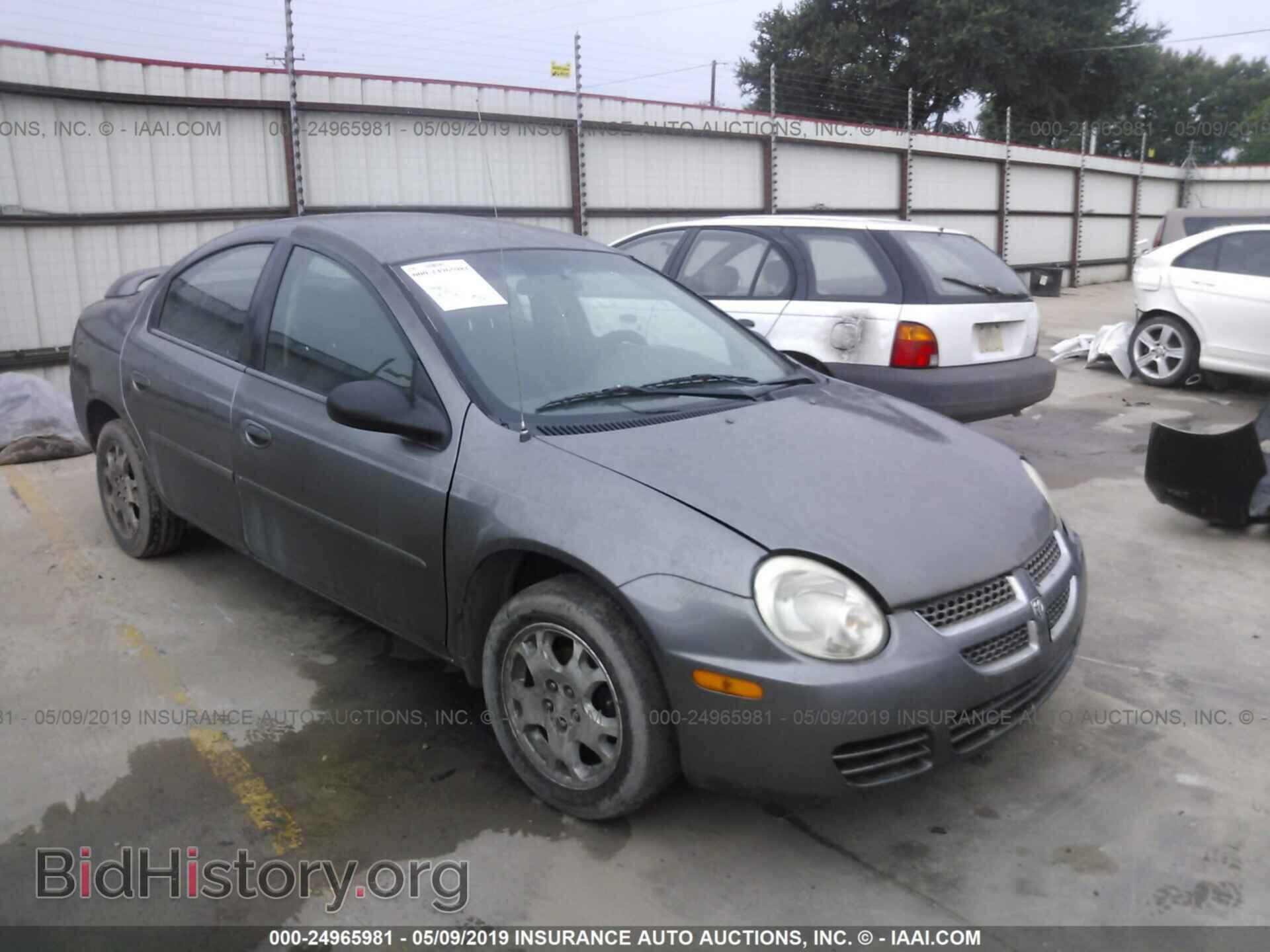 Photo 1B3ES56C45D287830 - DODGE NEON 2005