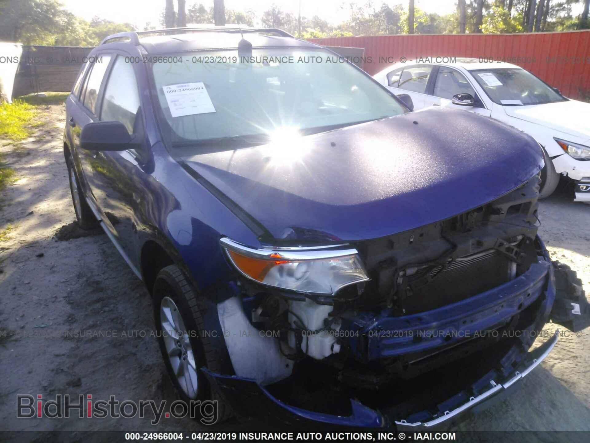 Фотография 2FMDK3GC6EBA20087 - FORD EDGE 2014