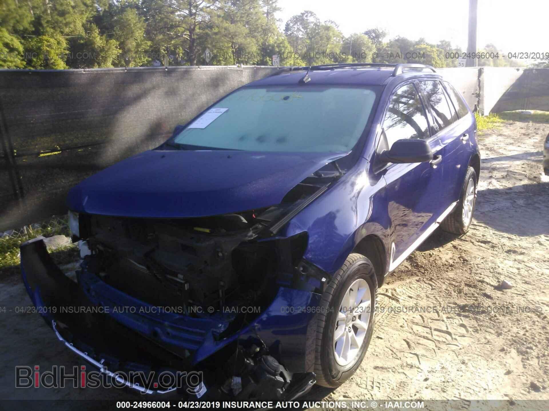 2014 FORD EDGE - VIN: 2FMDK3GC6EBA20087 - Фото 2