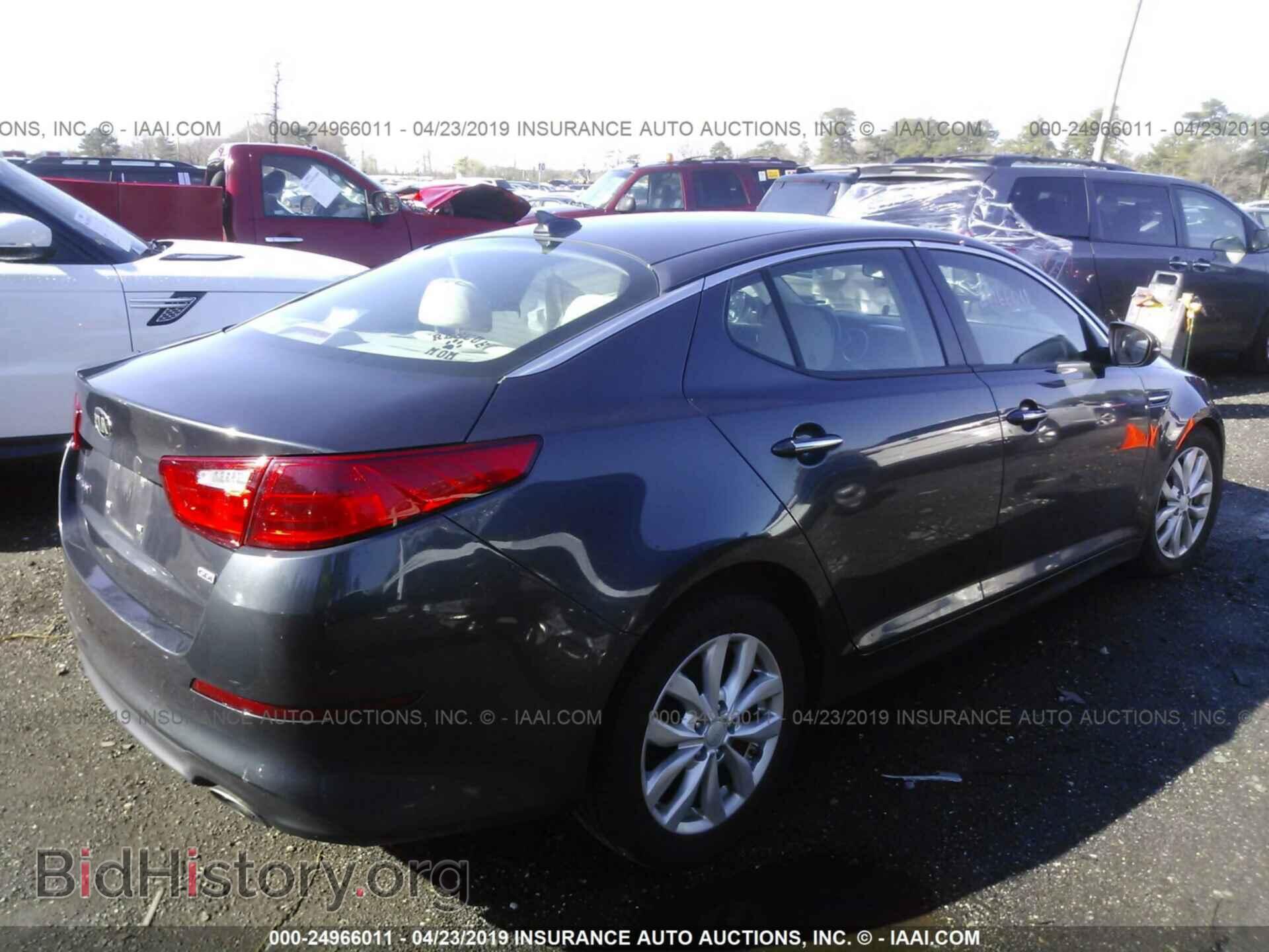 2015 KIA OPTIMA - VIN: 5XXGM4A76FG464052 - Фото 4