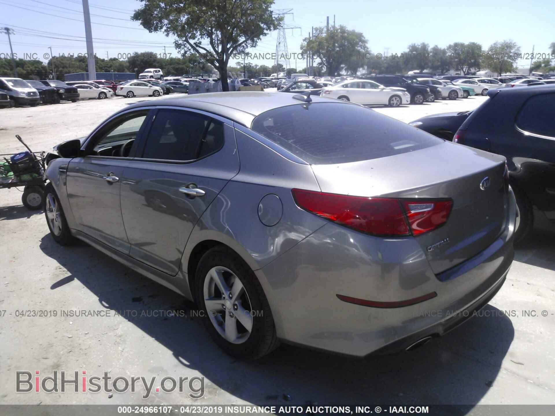 2015 KIA OPTIMA - VIN: 5XXGM4A77FG368429 - Фото 3