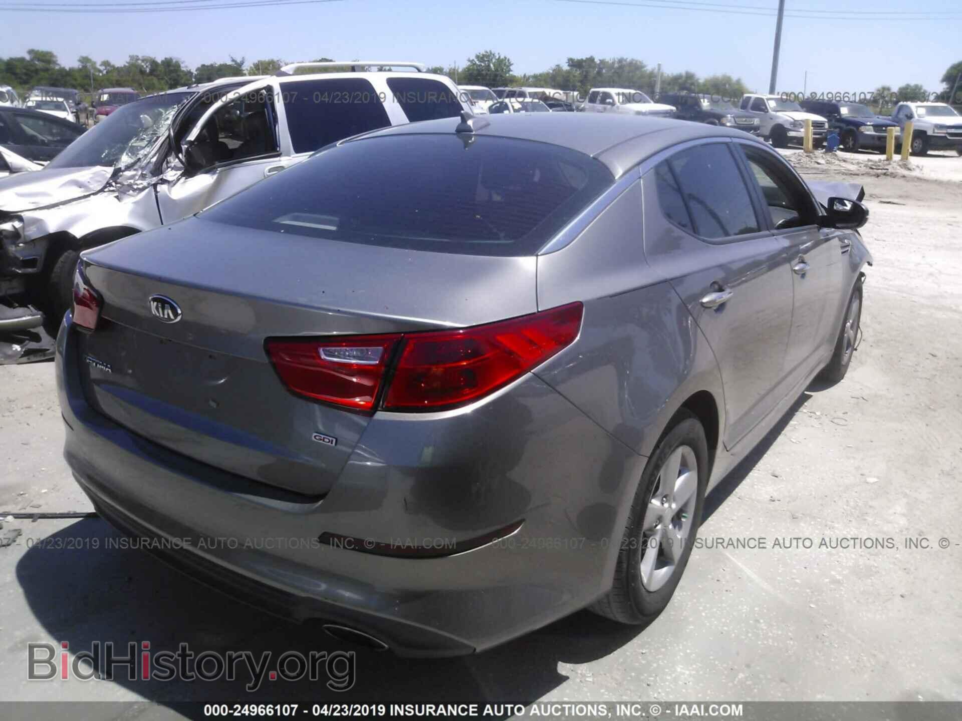 2015 KIA OPTIMA - VIN: 5XXGM4A77FG368429 - Фото 4