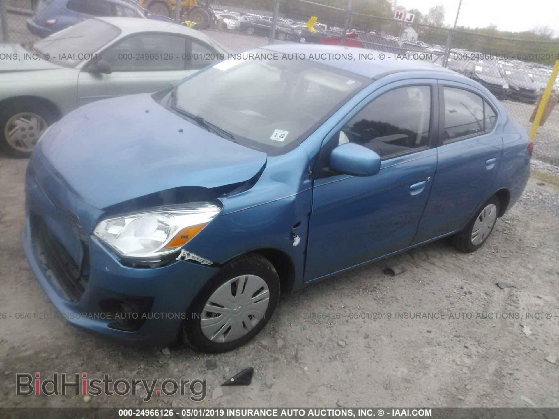 2017 MITSUBISHI MIRAGE - VIN: ML32F3FJ5HHF14423 - Фото 2