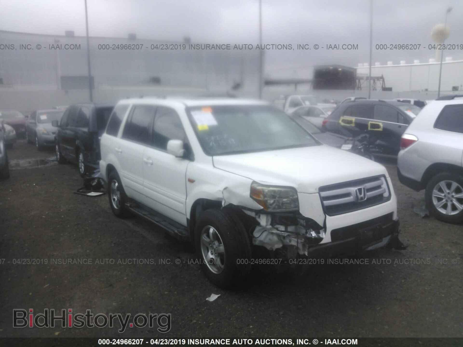 Фотография 5FNYF28586B001615 - HONDA PILOT 2006