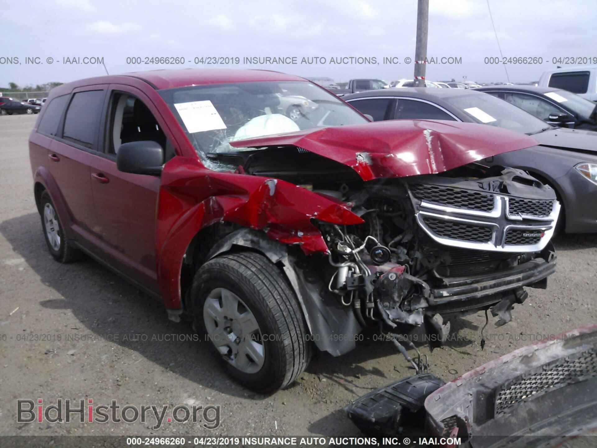 Photo 3C4PDCAB9CT344986 - DODGE JOURNEY 2012