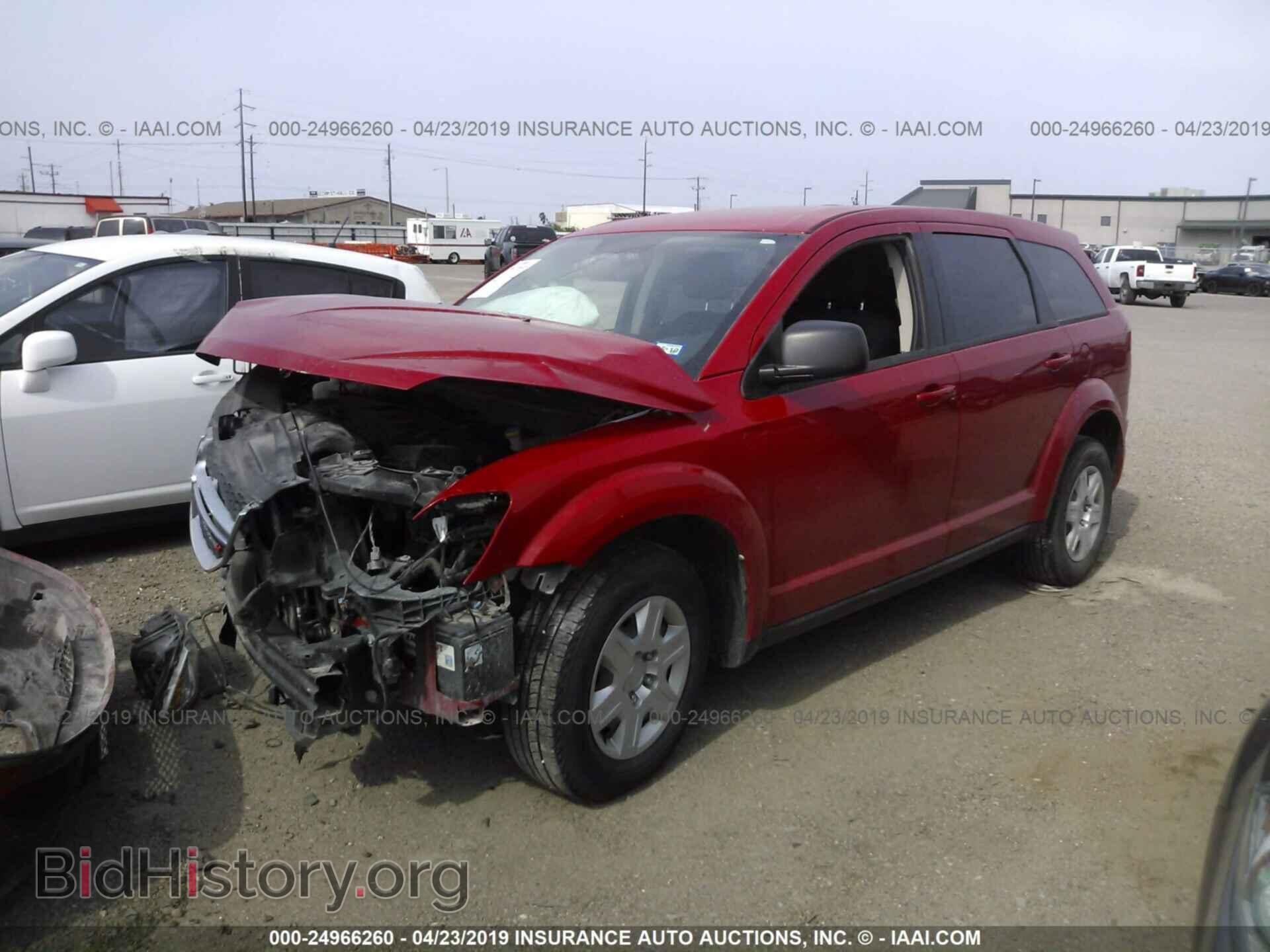 2012 DODGE JOURNEY - VIN: 3C4PDCAB9CT344986 - Photo 2