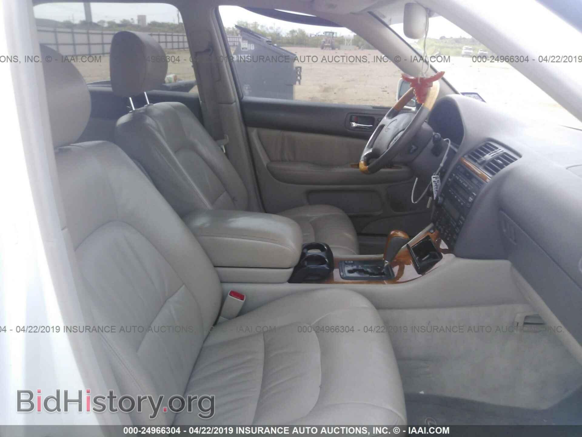 2000 LEXUS LS - VIN: JT8BH28F9Y0180188 - Фото 5