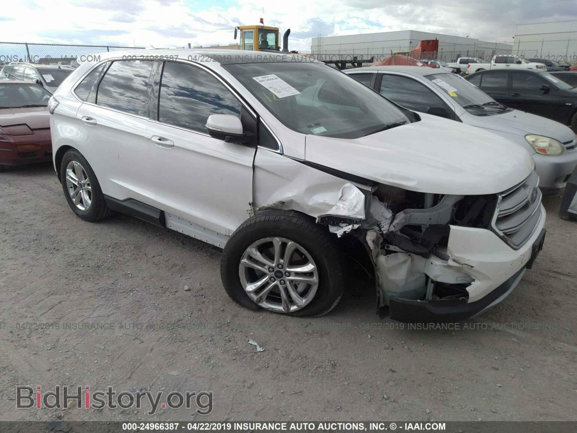 Фотография 2FMTK3J80FBB77714 - FORD EDGE 2015