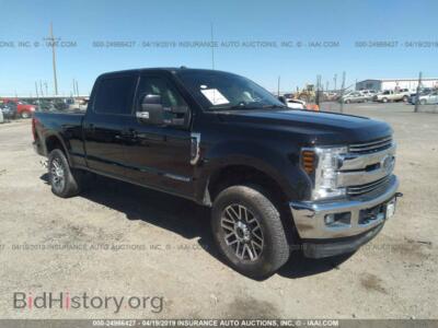 2018 Ford F250 Super Duty, черный — VIN 1FT7W2BTXJEC56182, IAAI