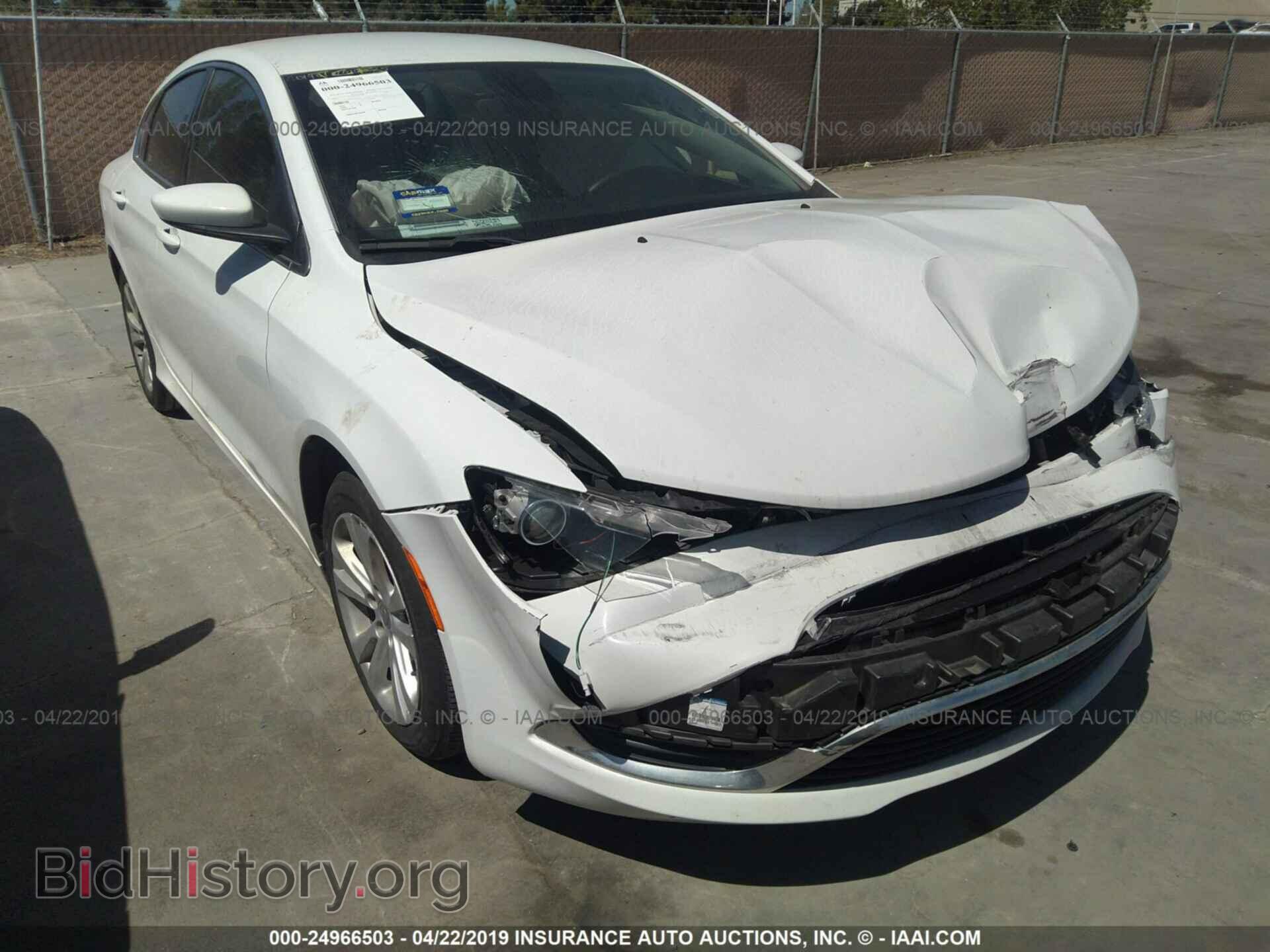Photo 1C3CCCAB9GN171143 - CHRYSLER 200 2016