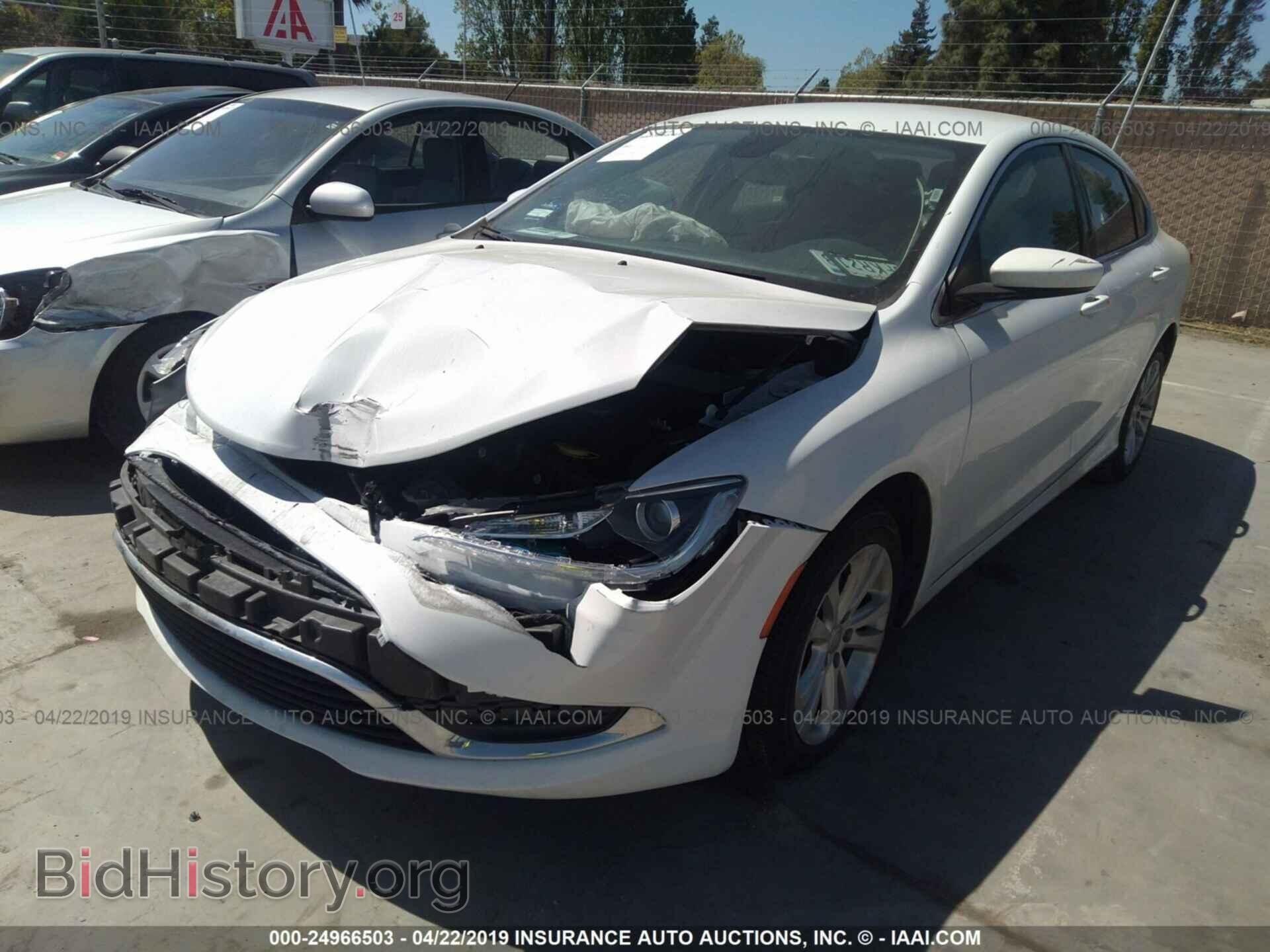2016 CHRYSLER 200 - VIN: 1C3CCCAB9GN171143 - Фото 2