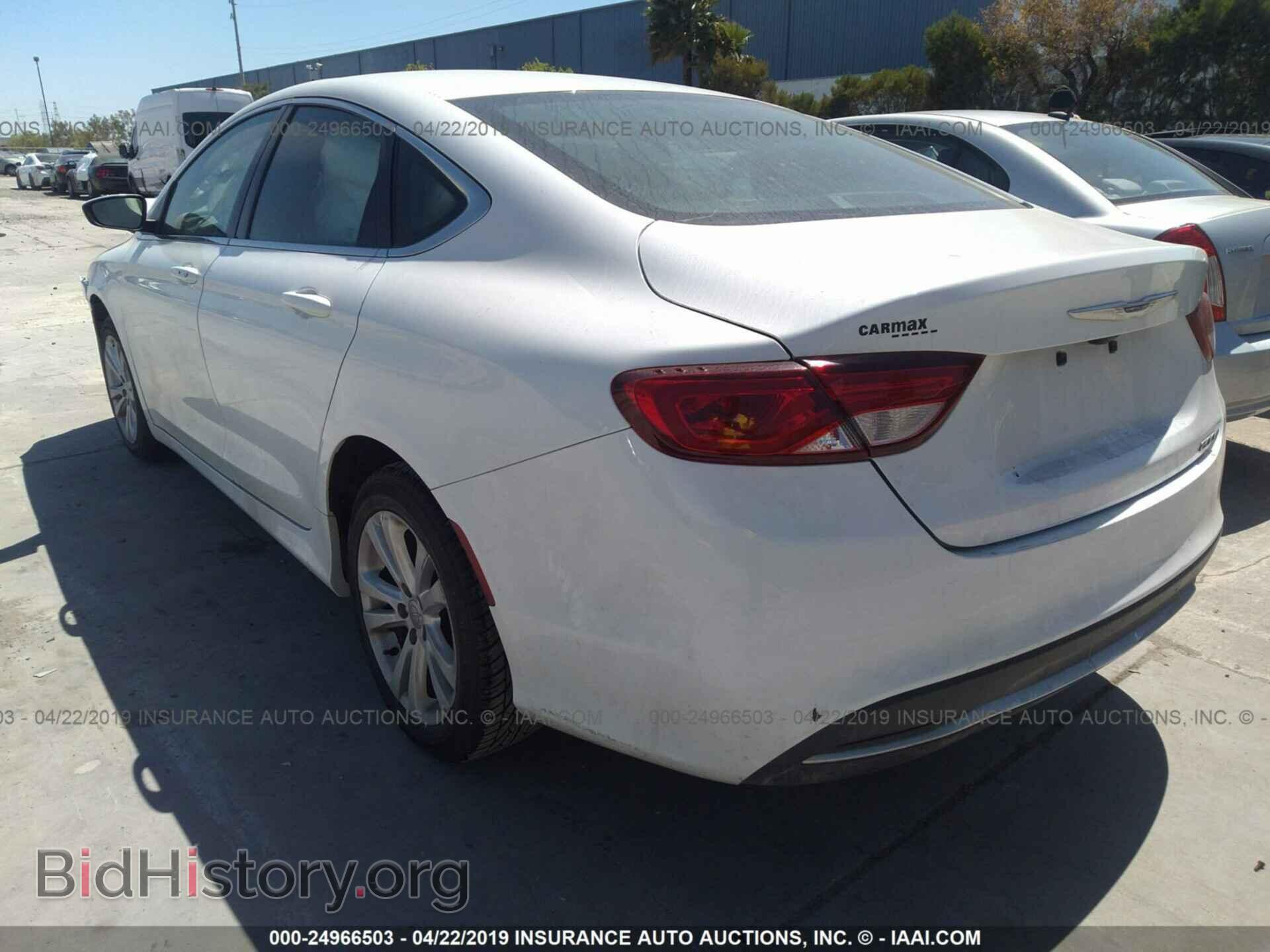 2016 CHRYSLER 200 - VIN: 1C3CCCAB9GN171143 - Фото 3