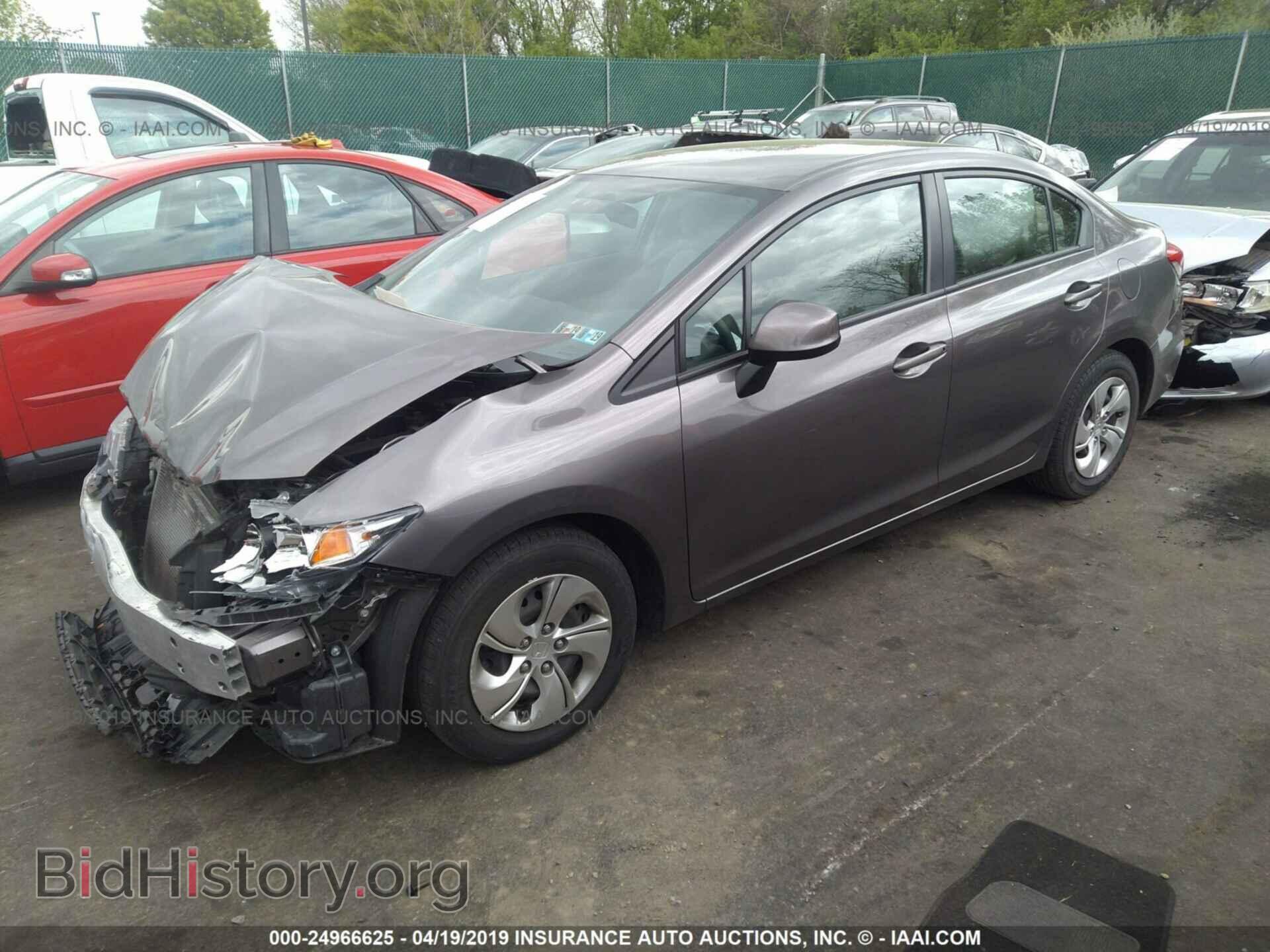2013 HONDA CIVIC - VIN: 19XFB2F52DE226086 - Фото 2
