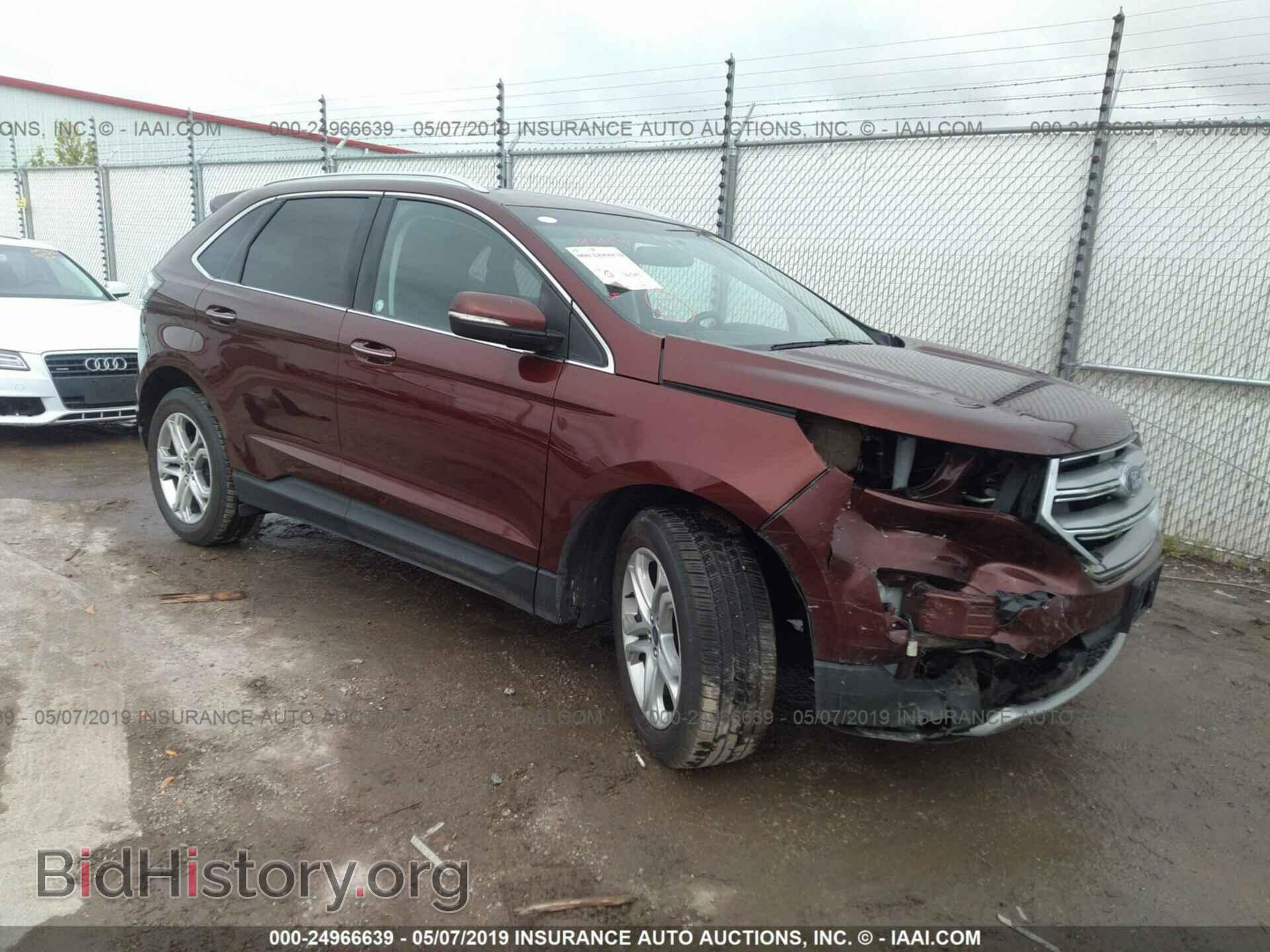 Фотография 2FMTK4K9XFBB61811 - FORD EDGE 2015