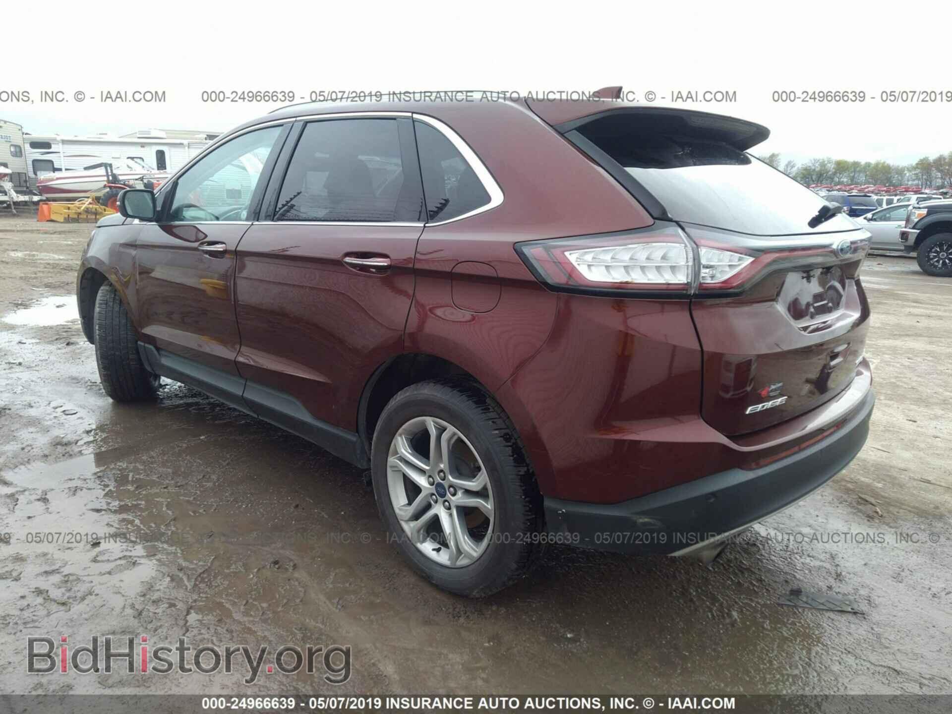 2015 FORD EDGE - VIN: 2FMTK4K9XFBB61811 - Фото 3