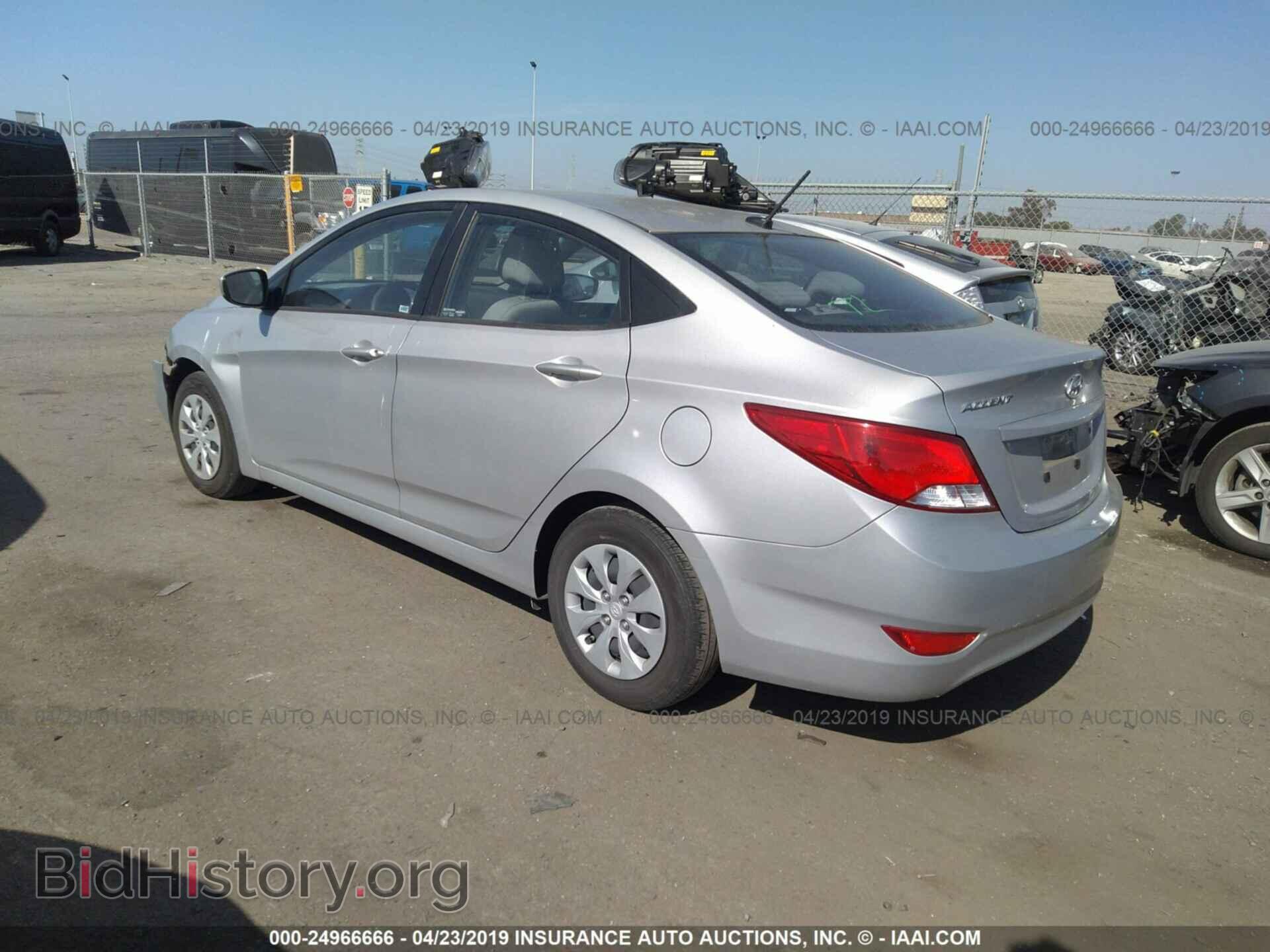 2016 HYUNDAI ACCENT - VIN: KMHCT4AE2GU015538 - Photo 3