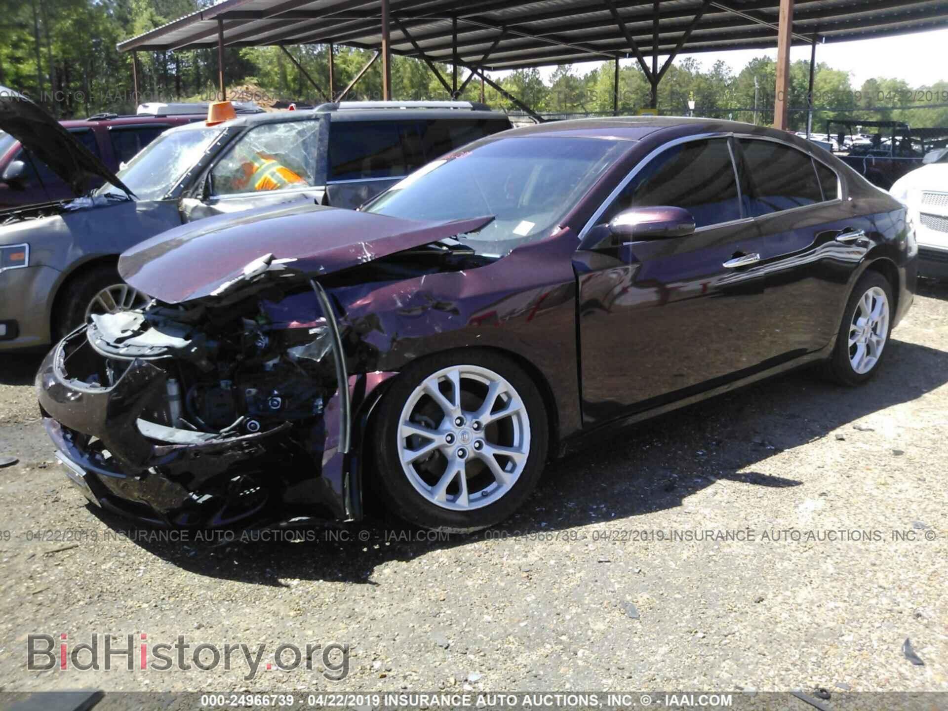 2014 NISSAN MAXIMA - VIN: 1N4AA5AP9EC482618 - Фото 2