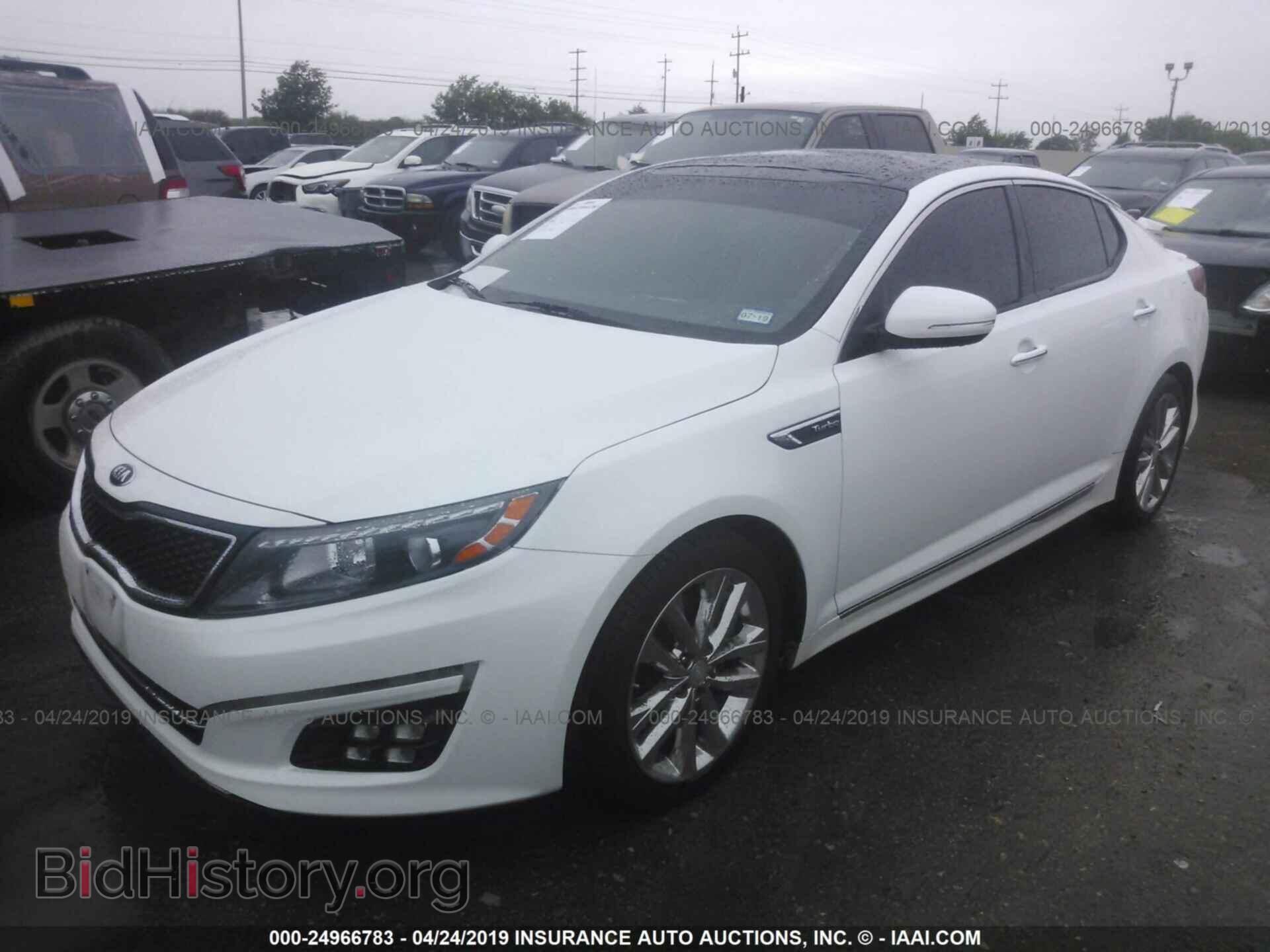 2015 KIA OPTIMA - VIN: 5XXGR4A61FG376714 - Photo 2