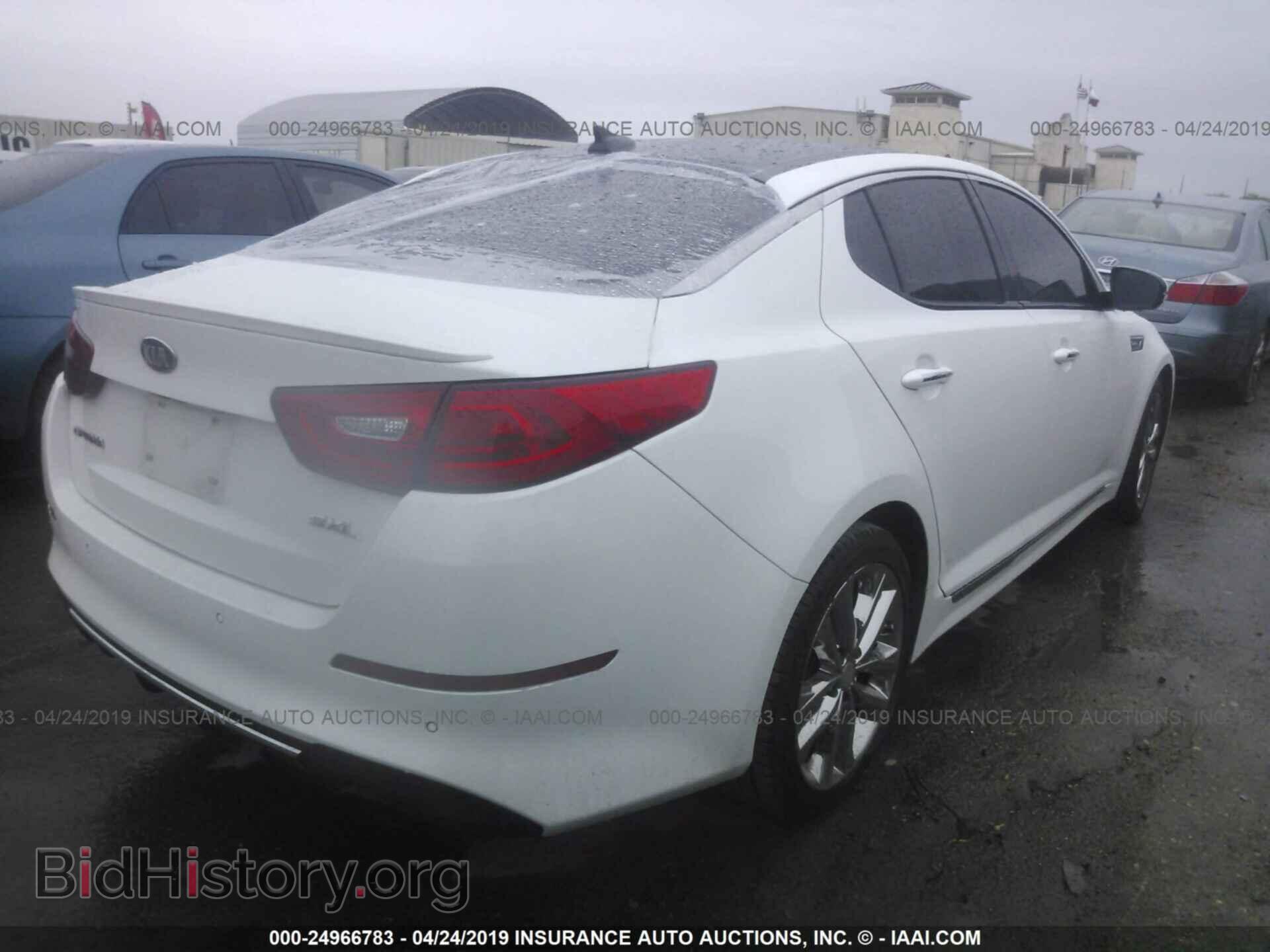 2015 KIA OPTIMA - VIN: 5XXGR4A61FG376714 - Photo 4