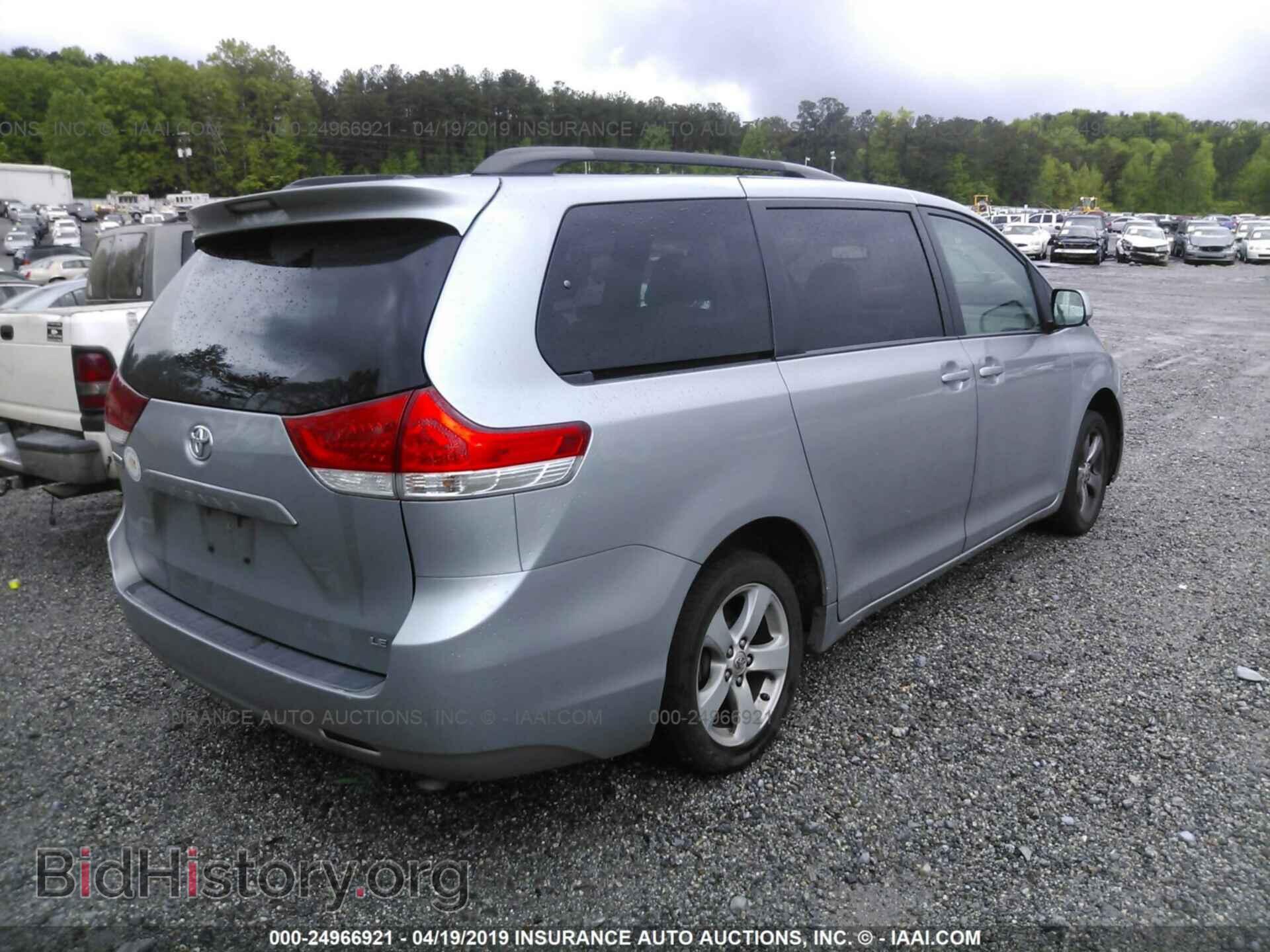 2012 TOYOTA SIENNA - VIN: 5TDKK3DC9CS206105 - Фото 4
