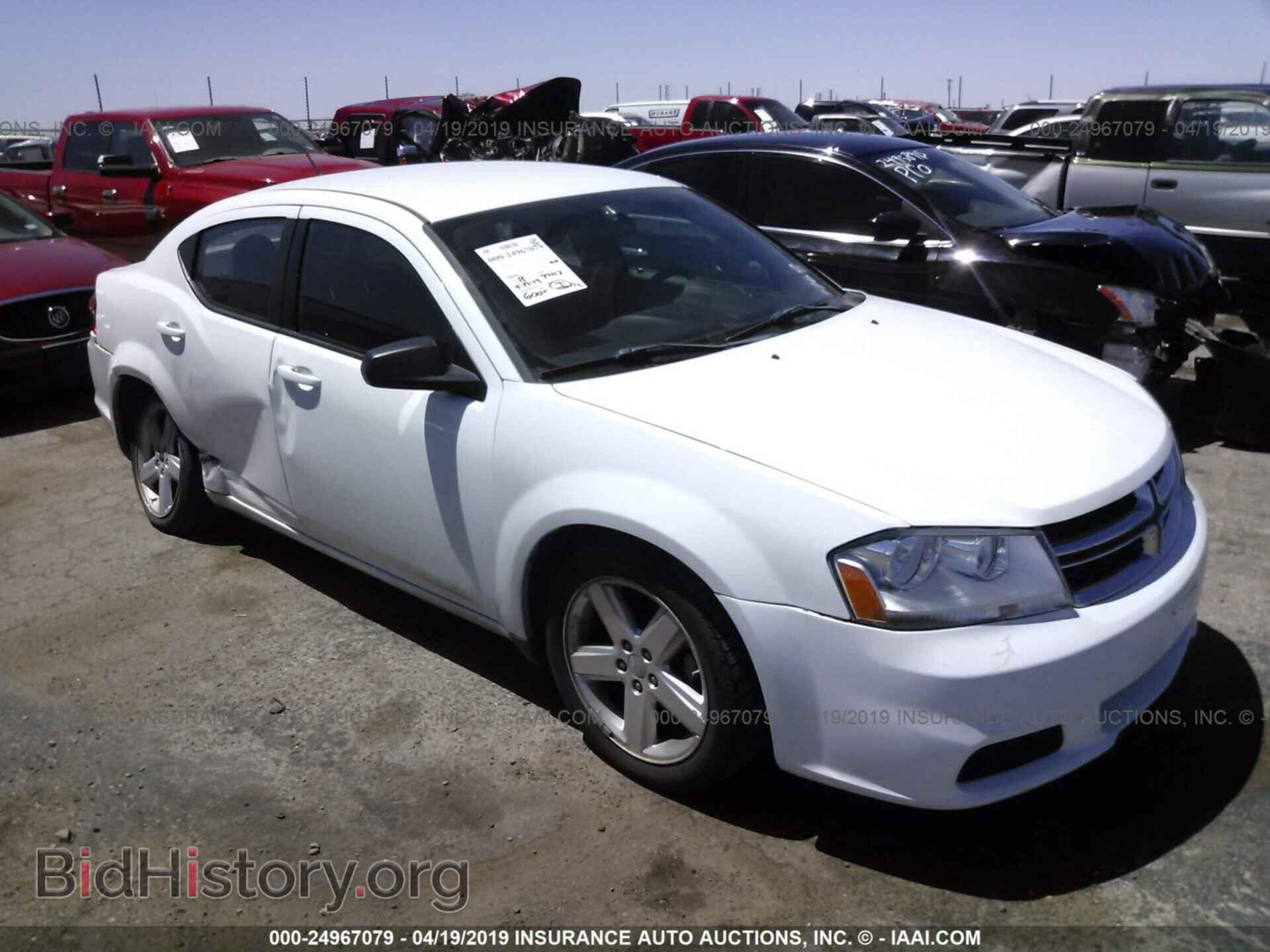 Photo 1C3CDZAB7DN537760 - DODGE AVENGER 2013