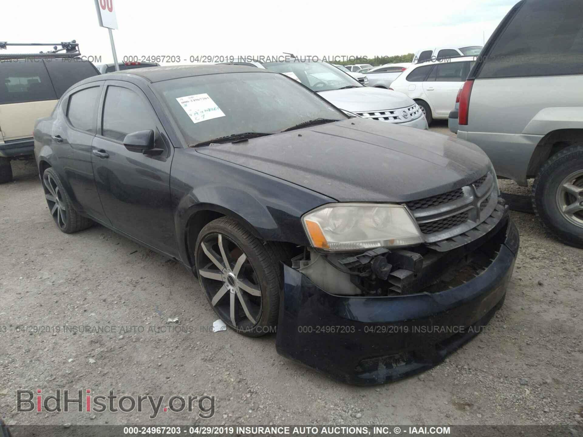 Фотография 1C3CDZCB5CN178016 - DODGE AVENGER 2012
