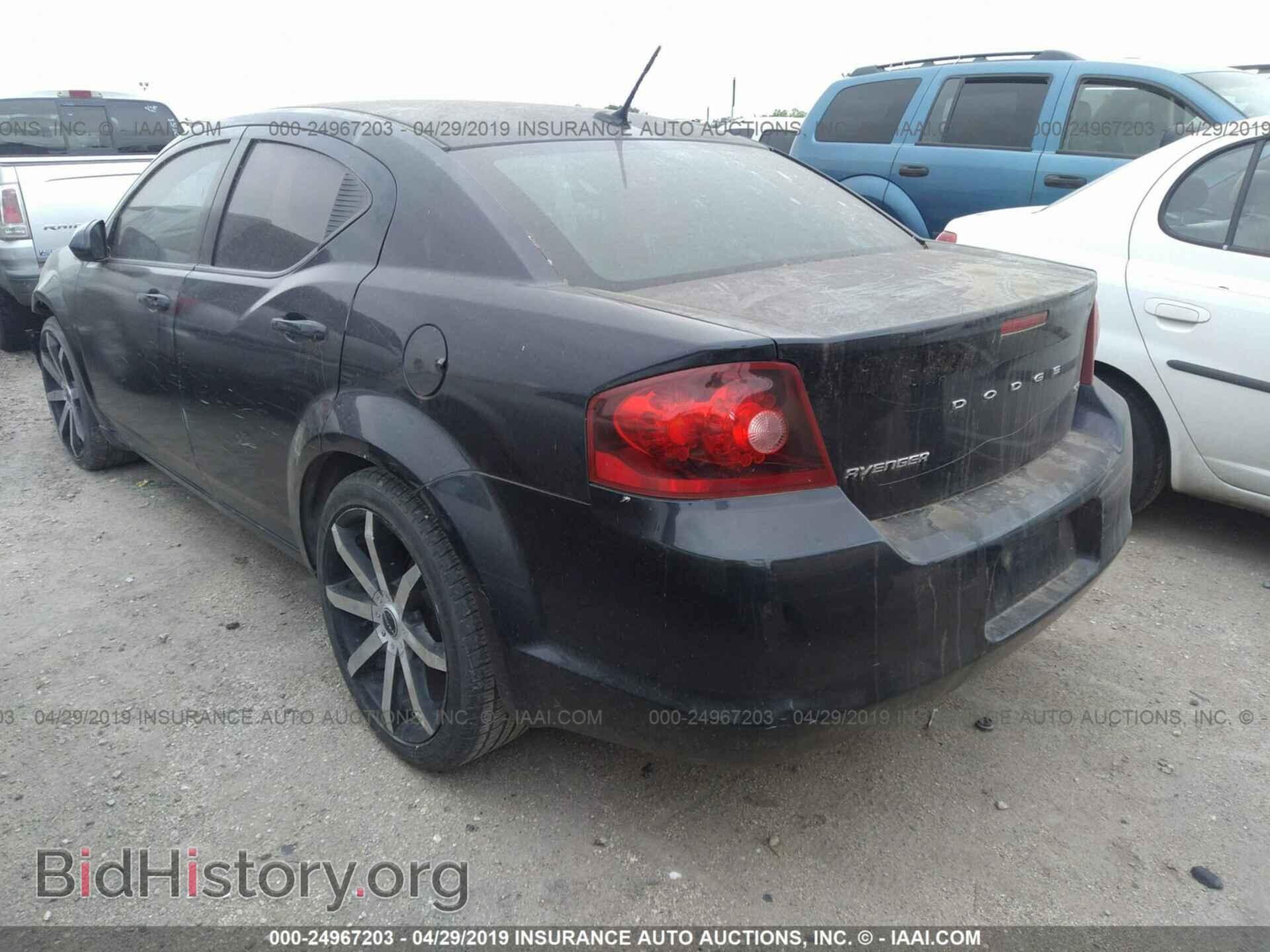2012 DODGE AVENGER - VIN: 1C3CDZCB5CN178016 - Фото 3
