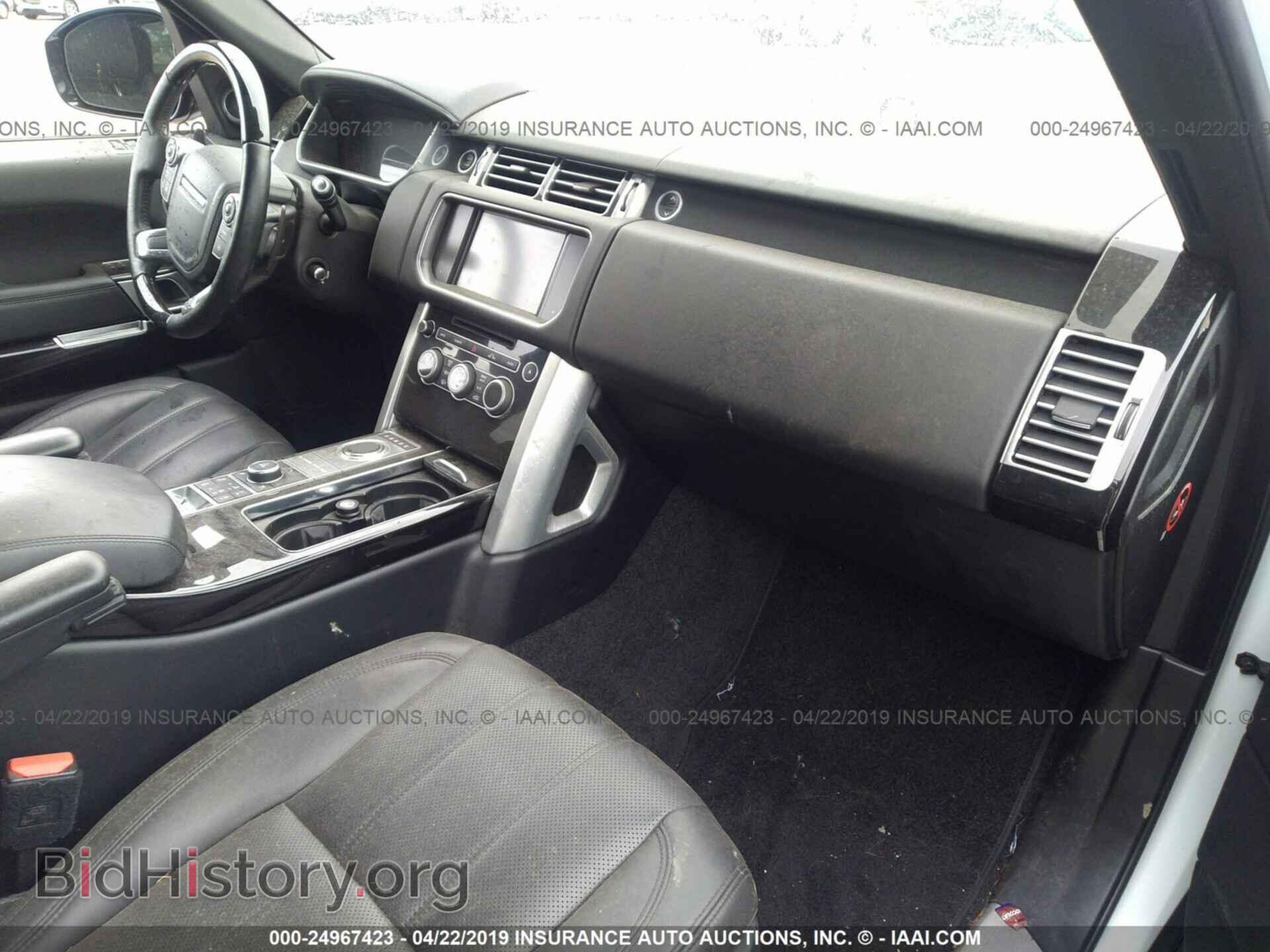 2016 LAND ROVER RANGE ROVER - VIN: SALGS3EFXGA310192 - Фото 5