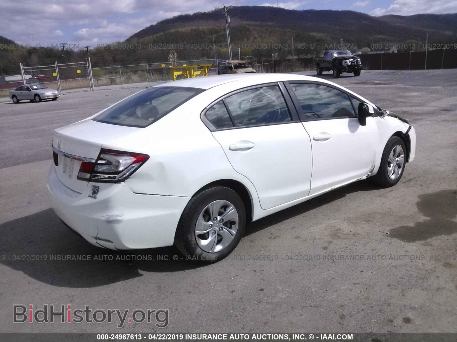 2013 HONDA CIVIC - VIN: 19XFB2F58DE247265 - Фото 4