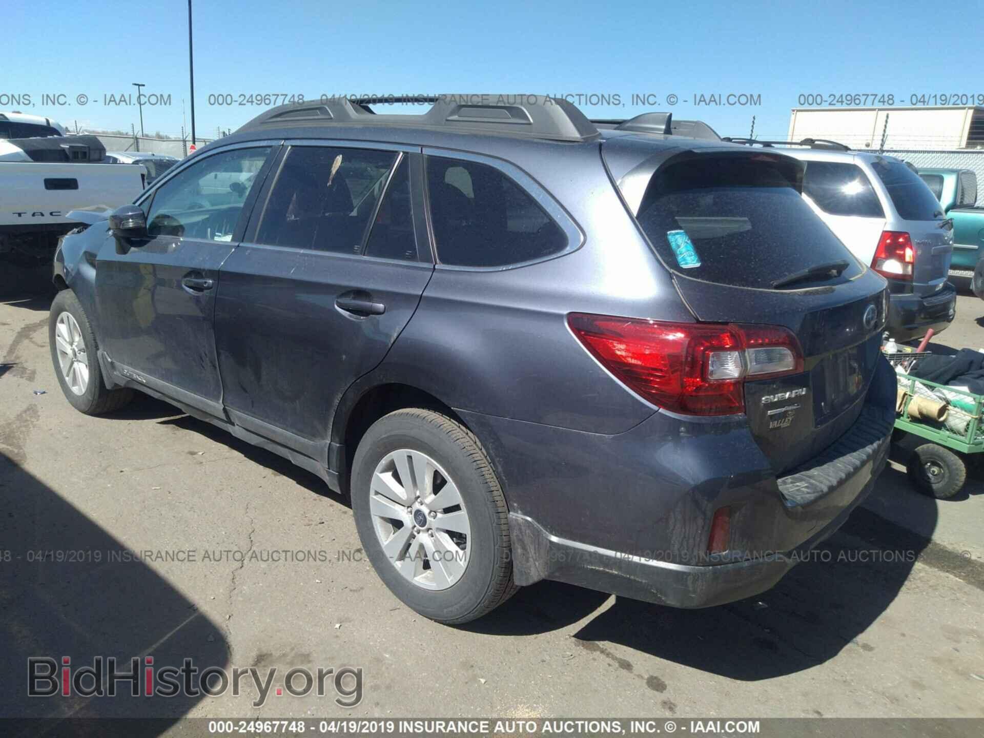 2017 SUBARU OUTBACK - VIN: 4S4BSAFC2H3435036 - Фото 3