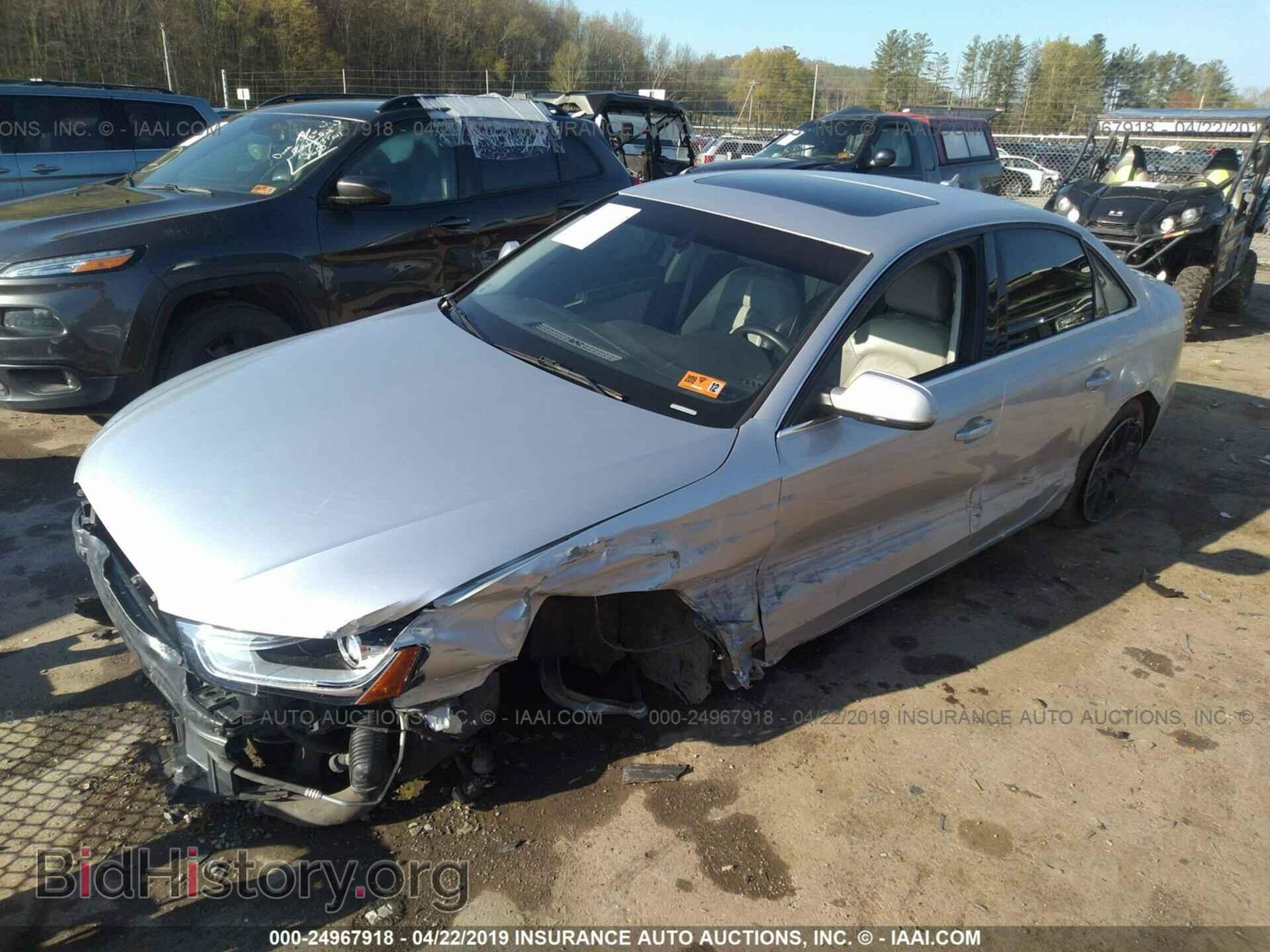 2013 AUDI A4 - VIN: WAUBFAFL9DN040954 - Photo 2