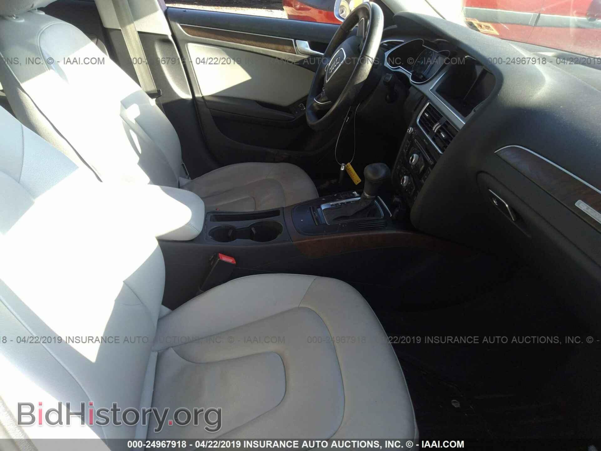 2013 AUDI A4 - VIN: WAUBFAFL9DN040954 - Photo 5