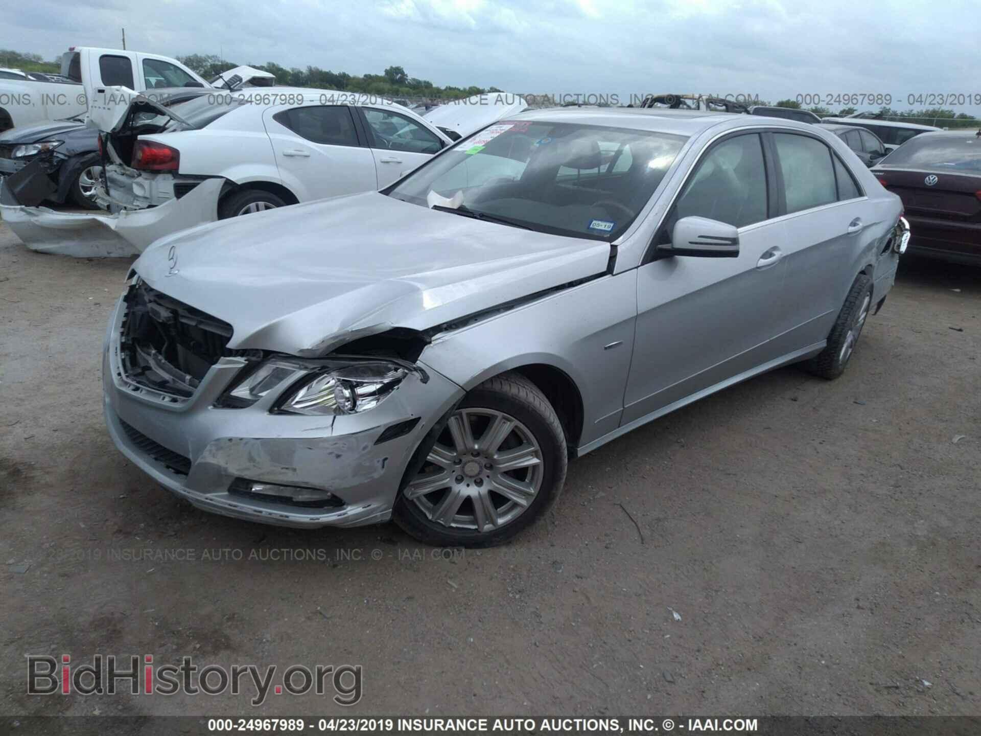 2012 MERCEDES-BENZ E - VIN: WDDHF5KB7CA534629 - Фото 2