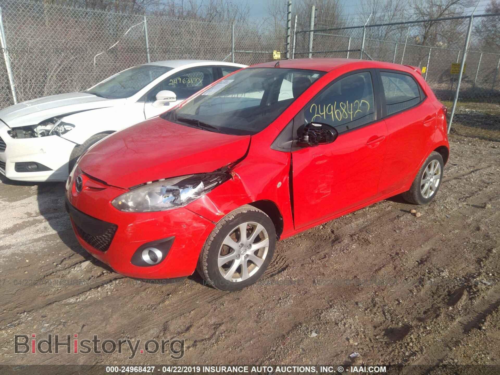 2011 MAZDA MAZDA2 - VIN: JM1DE1HY8B0102572 - Фото 2
