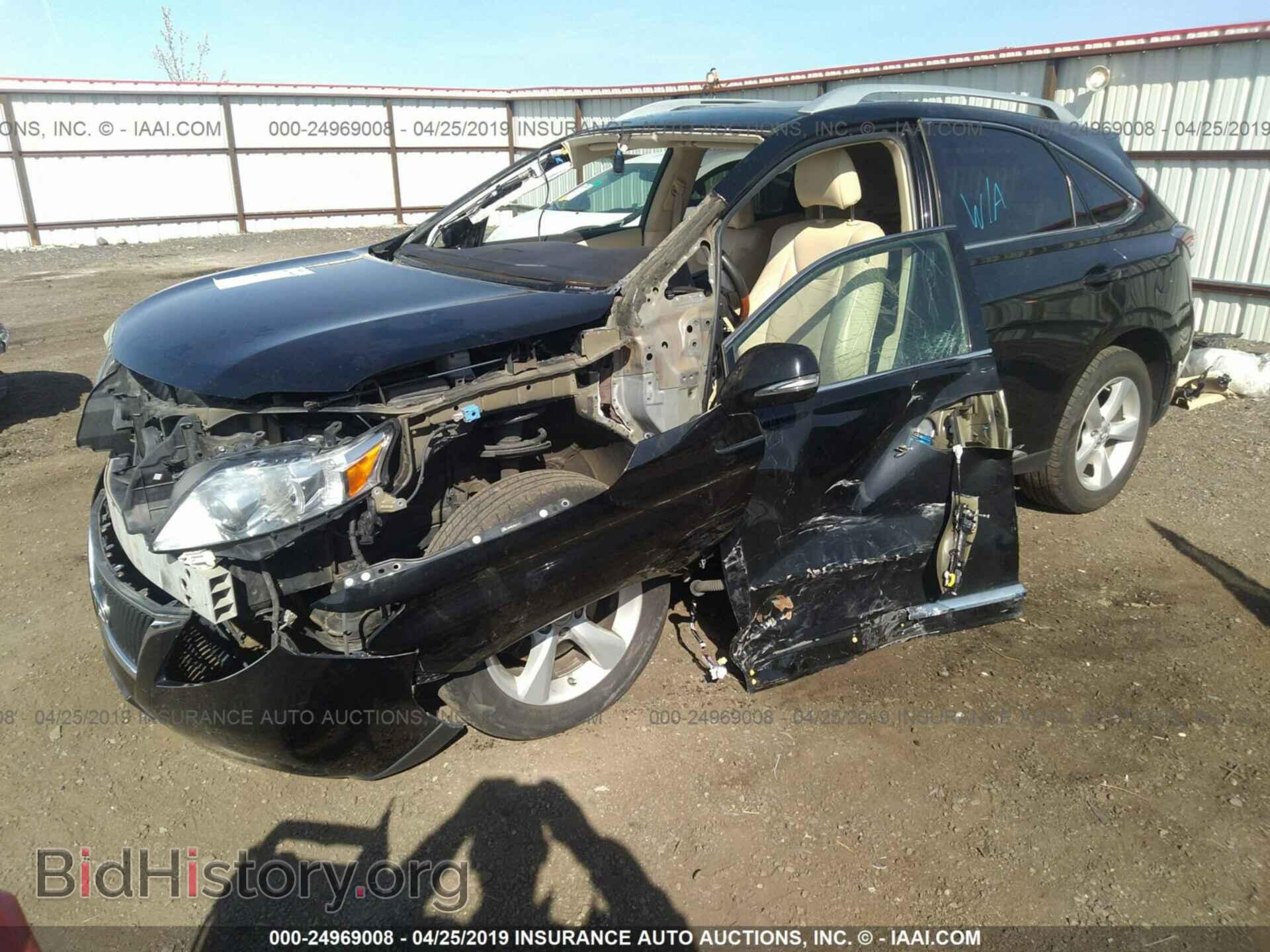 2012 LEXUS RX - VIN: 2T2BK1BA4CC149676 - Фото 2
