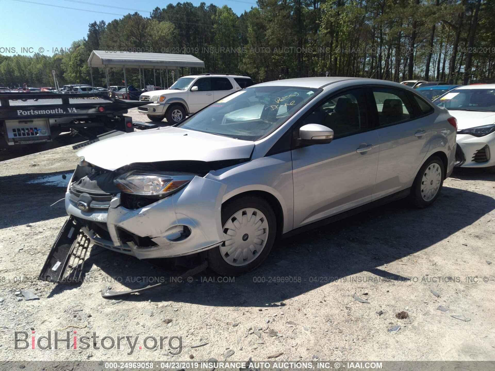 2014 FORD FOCUS - VIN: 1FADP3F22EL351799 - Фото 2
