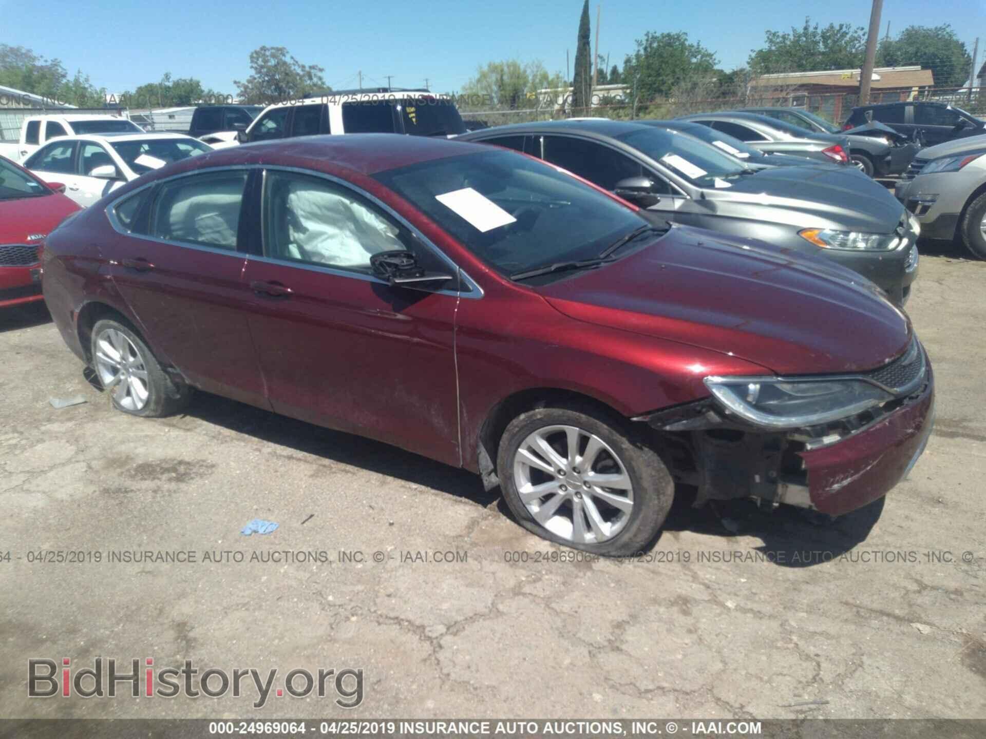 Photo 1C3CCCAB0GN159186 - CHRYSLER 200 2016