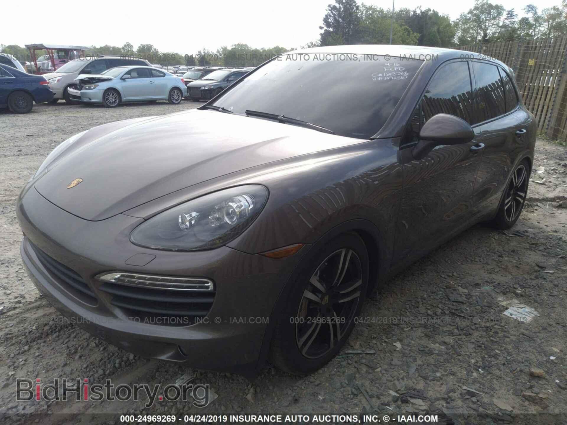 2012 PORSCHE CAYENNE - VIN: WP1AE2A20CLA92567 - Фото 2