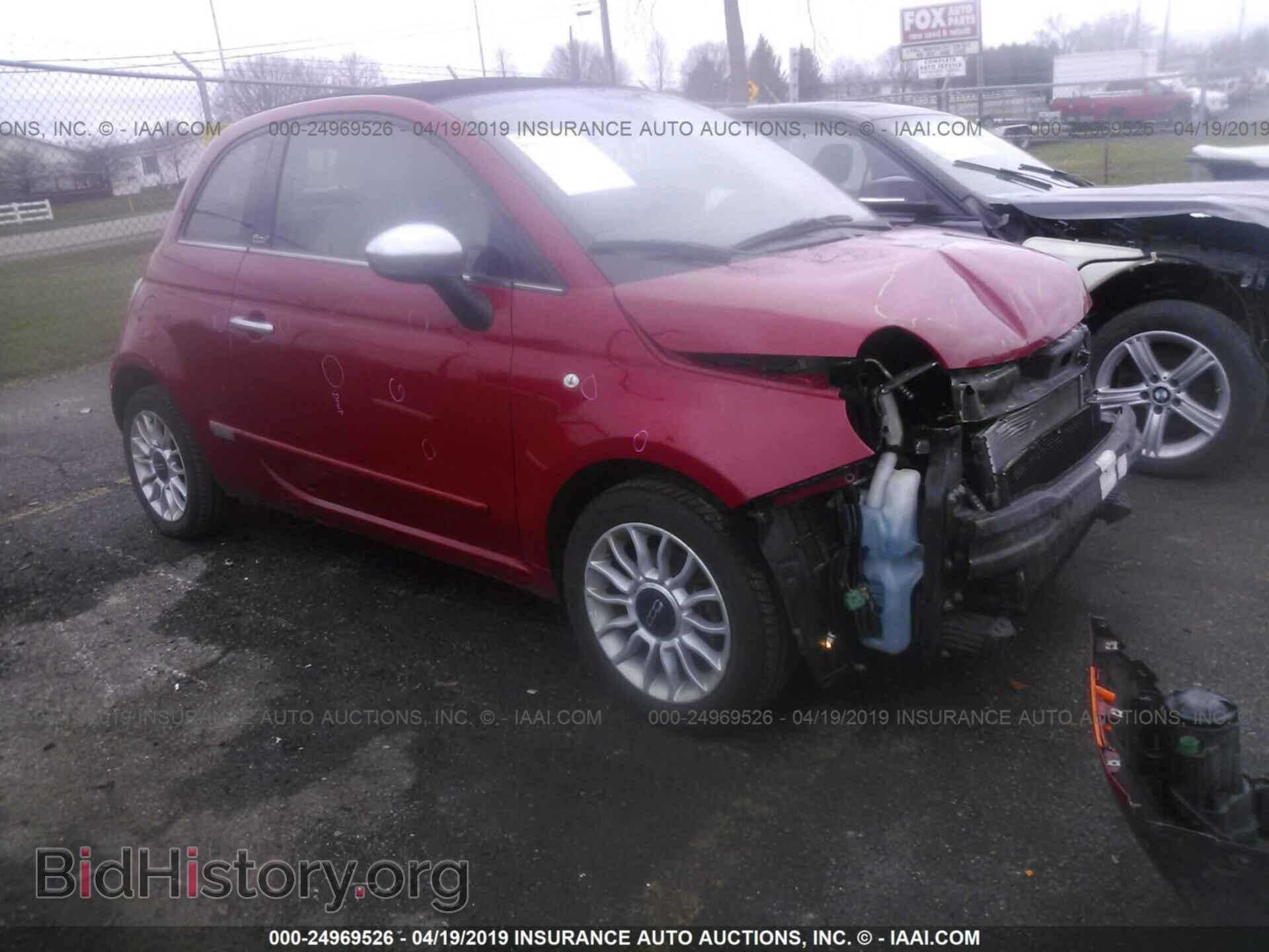 Фотография 3C3CFFER7CT335340 - FIAT 500 2012