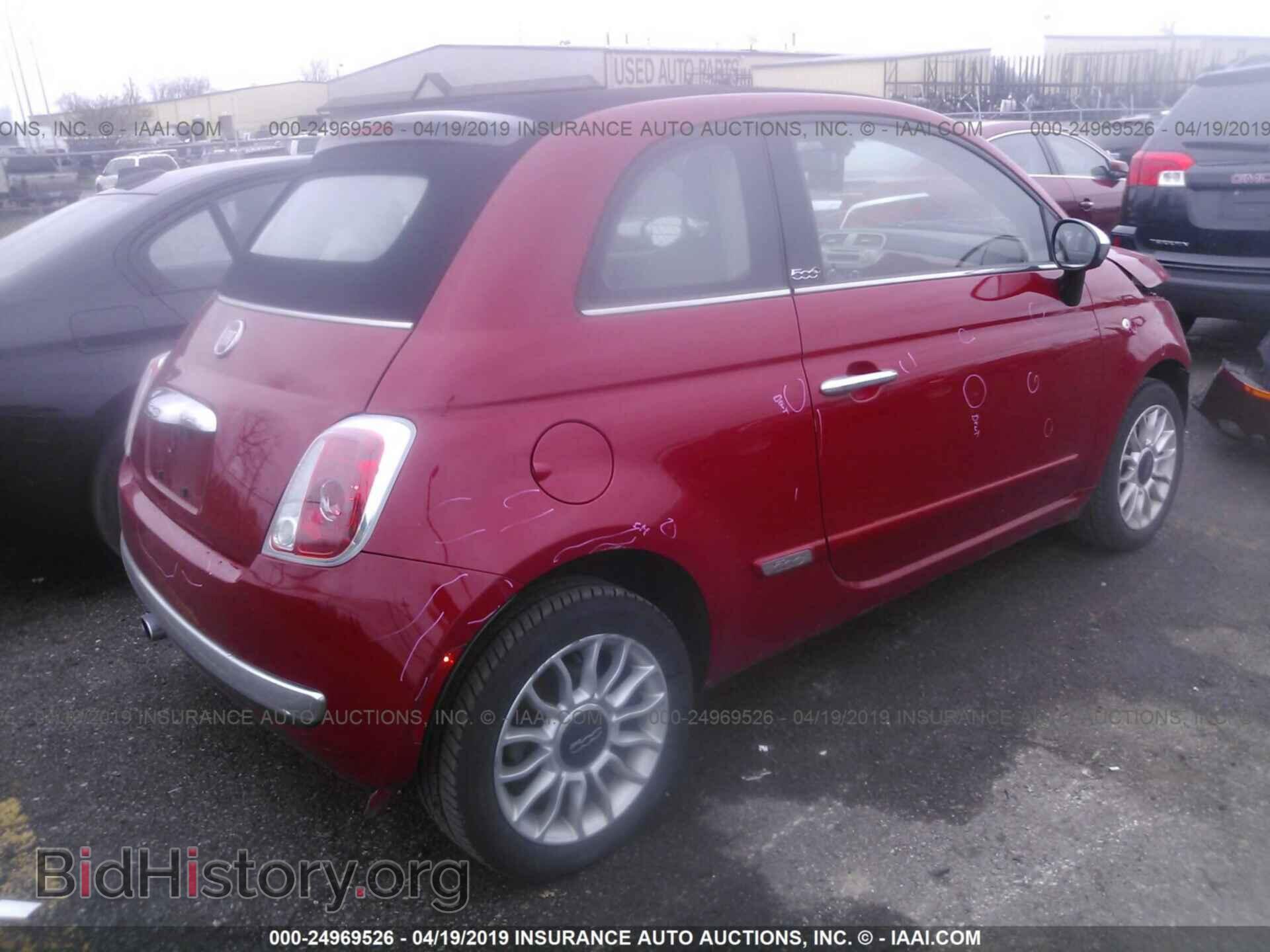 2012 FIAT 500 - VIN: 3C3CFFER7CT335340 - Photo 4