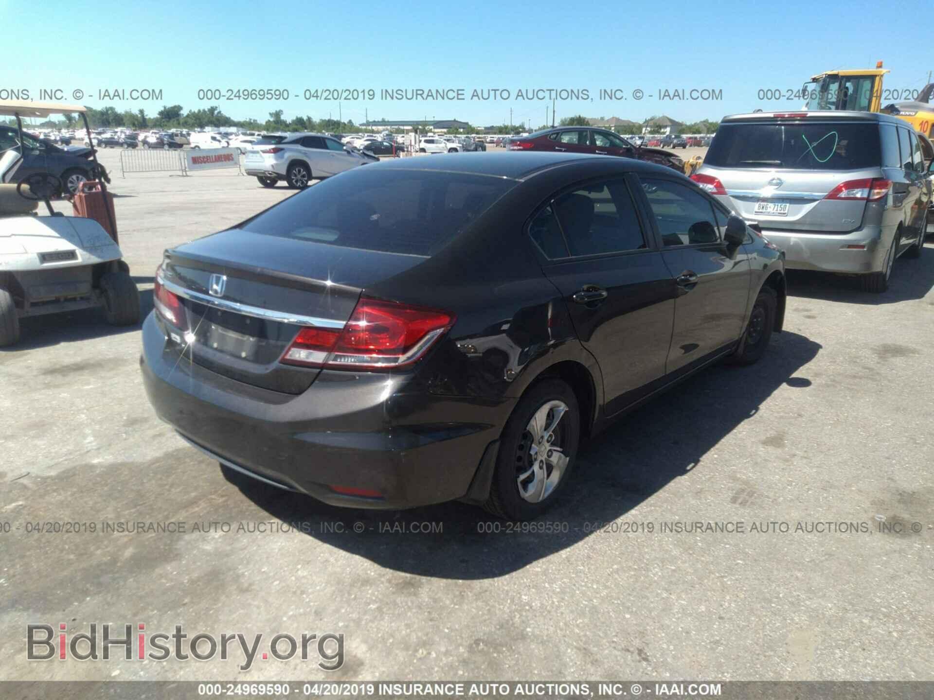 2013 HONDA CIVIC - VIN: 19XFB2F59DE071407 - Фото 4