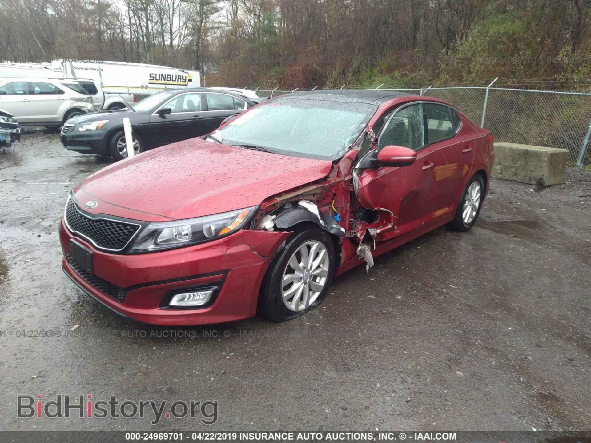 2015 KIA OPTIMA - VIN: 5XXGN4A72FG386236 - Photo 2