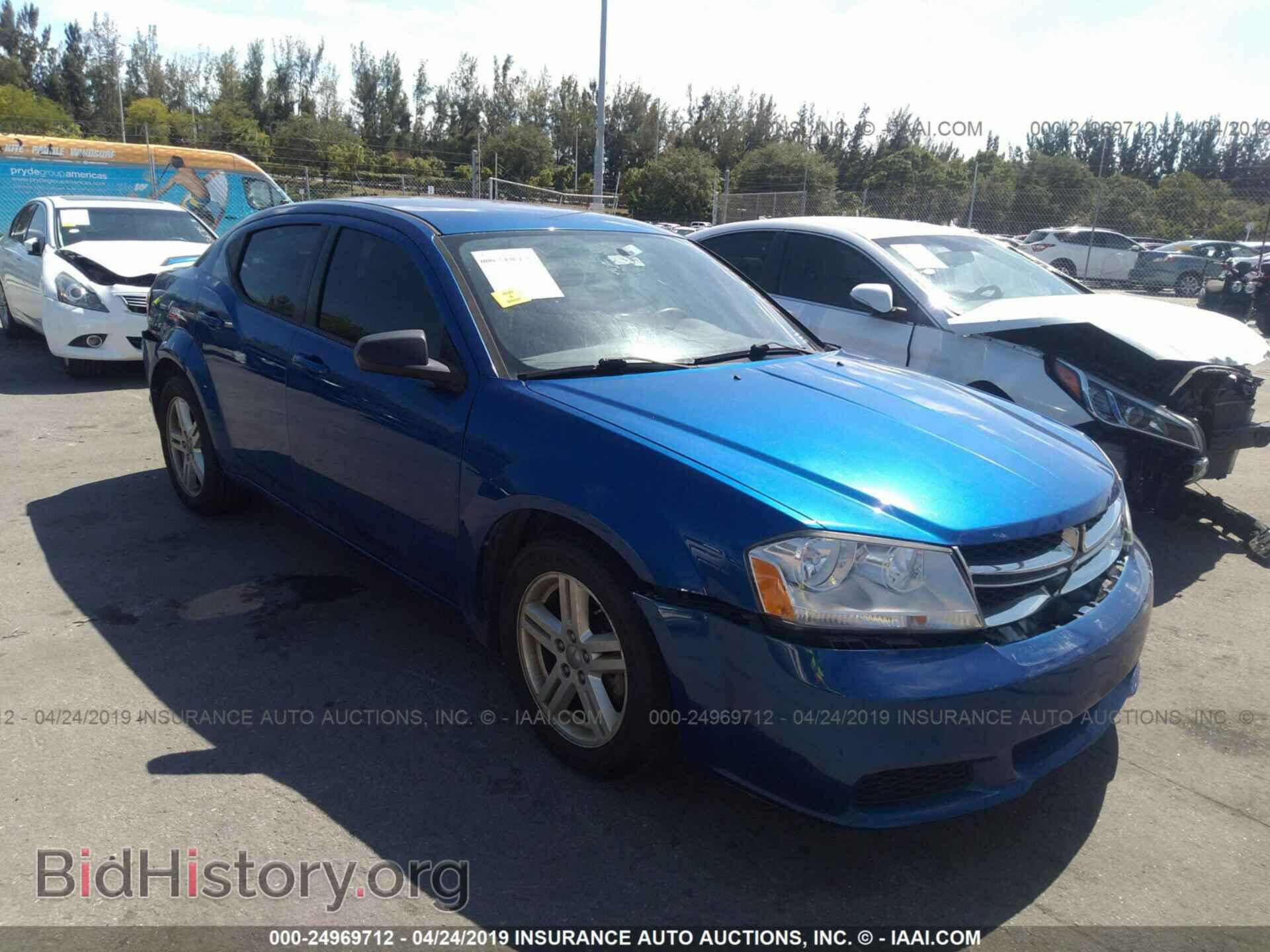 Фотография 1C3CDZAG4DN650979 - DODGE AVENGER 2013