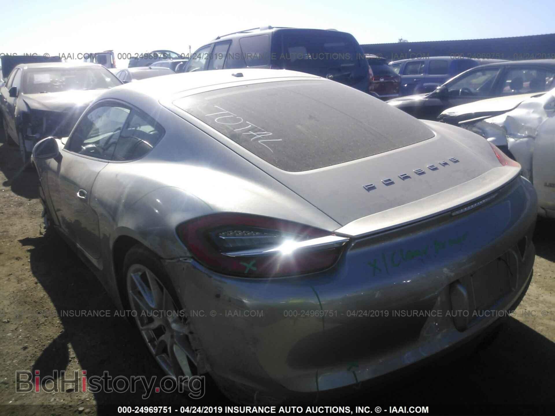 2014 PORSCHE CAYMAN - VIN: WP0AA2A8XEK171223 - Фото 3