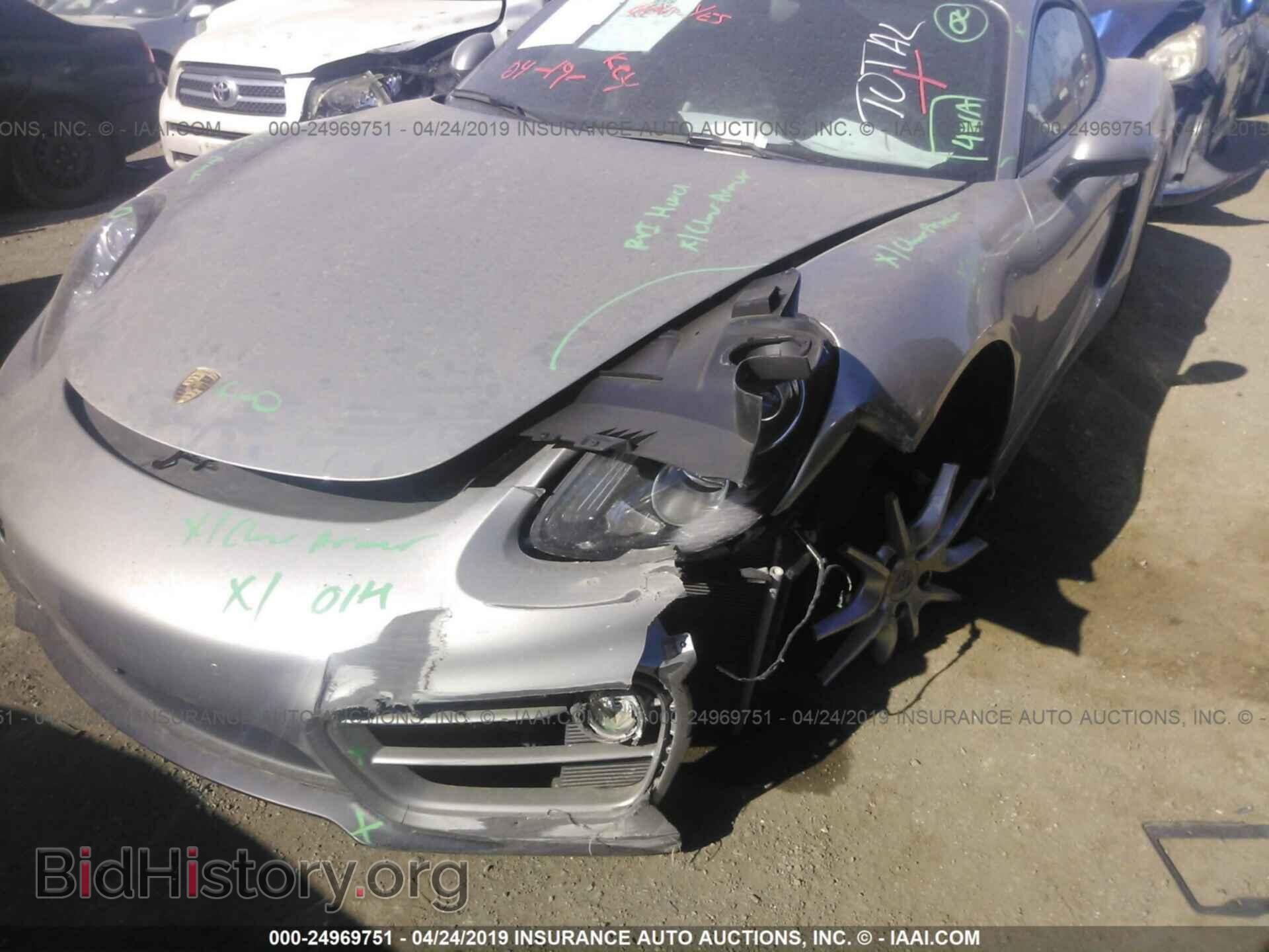 2014 PORSCHE CAYMAN - VIN: WP0AA2A8XEK171223 - Фото 6