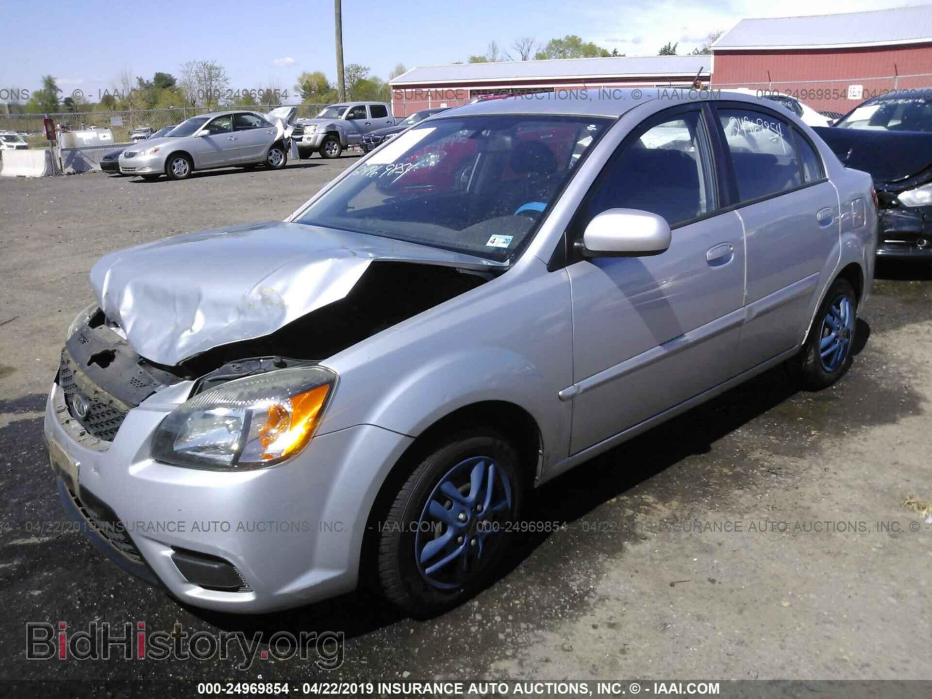 2011 KIA RIO - VIN: KNADH4A31B6737229 - Фото 2