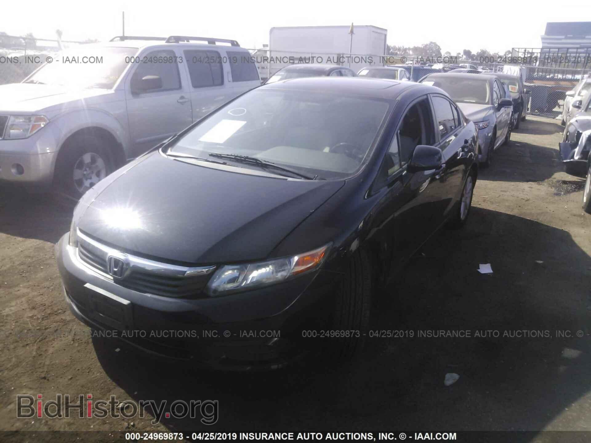 2012 HONDA CIVIC - VIN: 19XFB2F82CE315424 - Фото 2