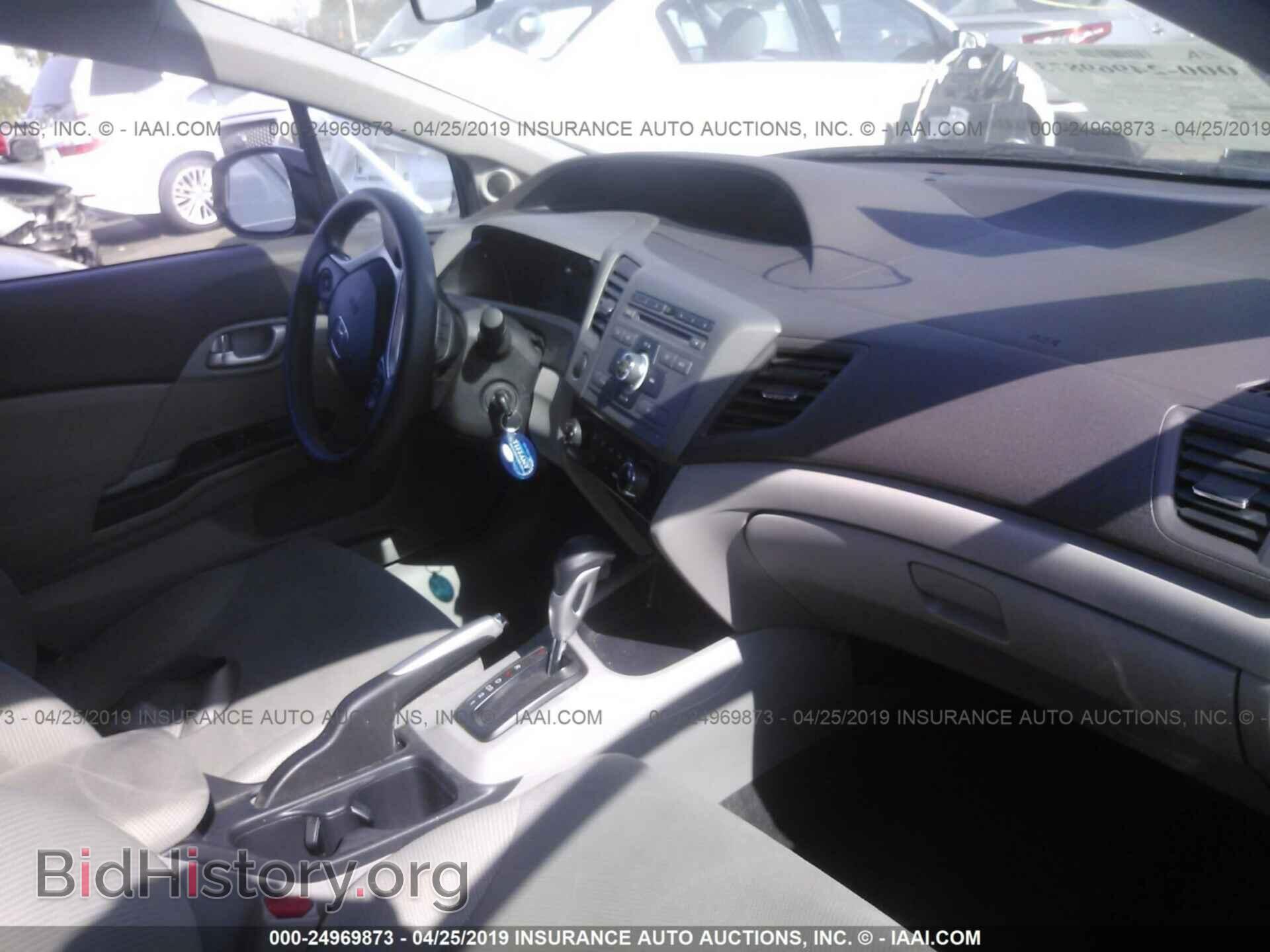 2012 HONDA CIVIC - VIN: 19XFB2F82CE315424 - Фото 5
